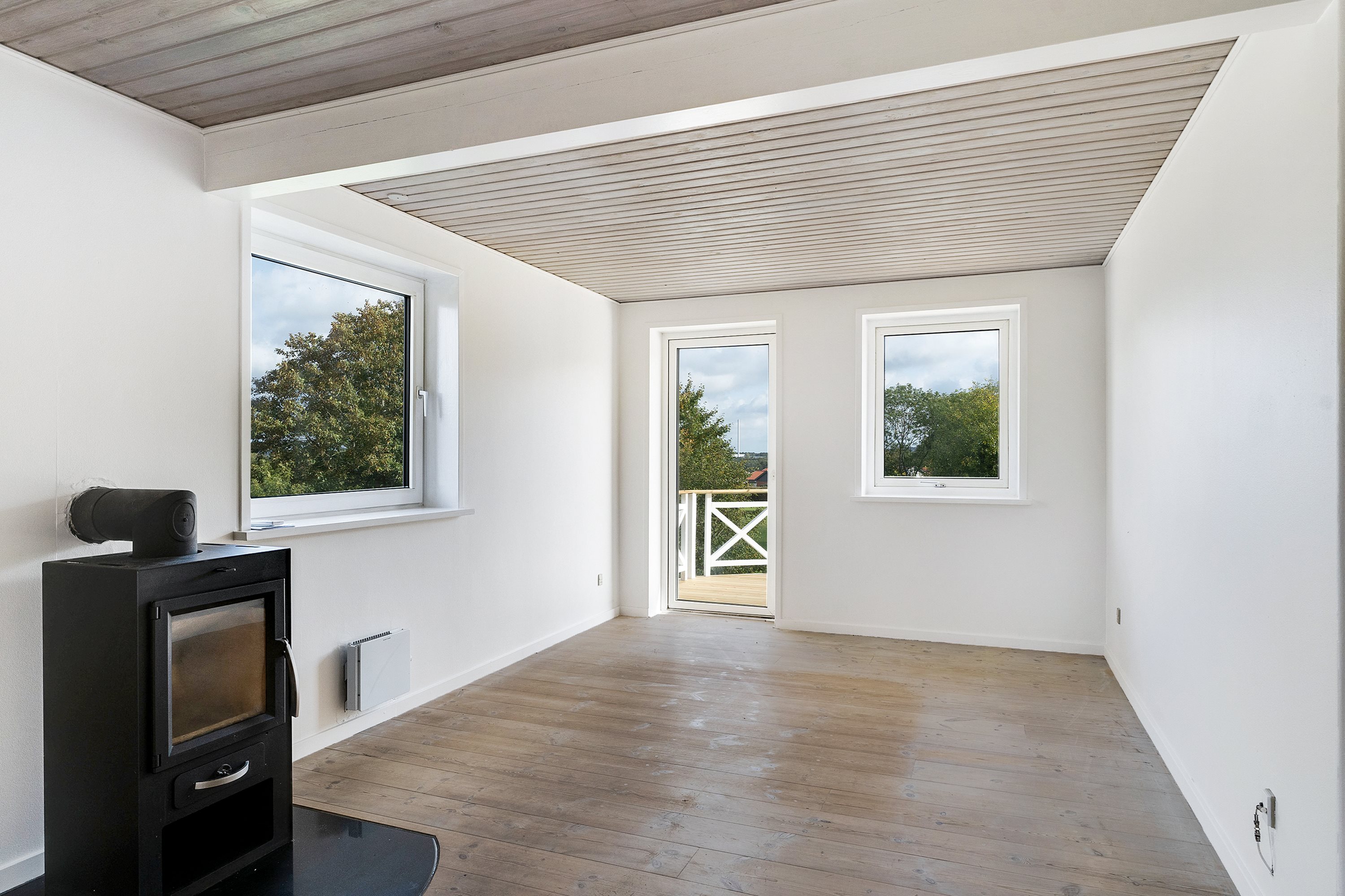 Fremhævet stue billede i fuldskærmstilstand. Billede af Fridasminde 12, 8960 Randers SØ