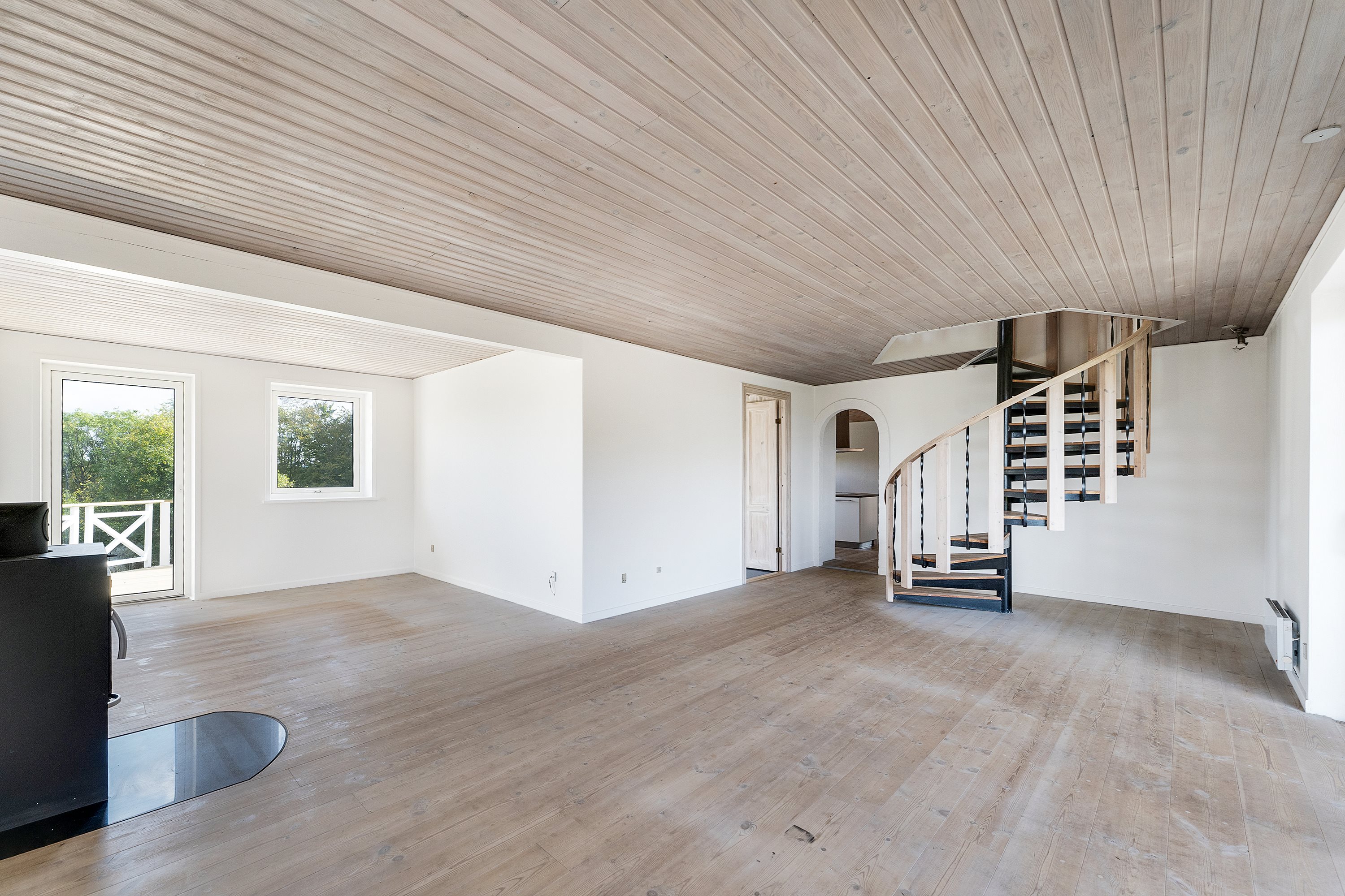 Fremhævet stue billede i fuldskærmstilstand. Billede af Fridasminde 12, 8960 Randers SØ