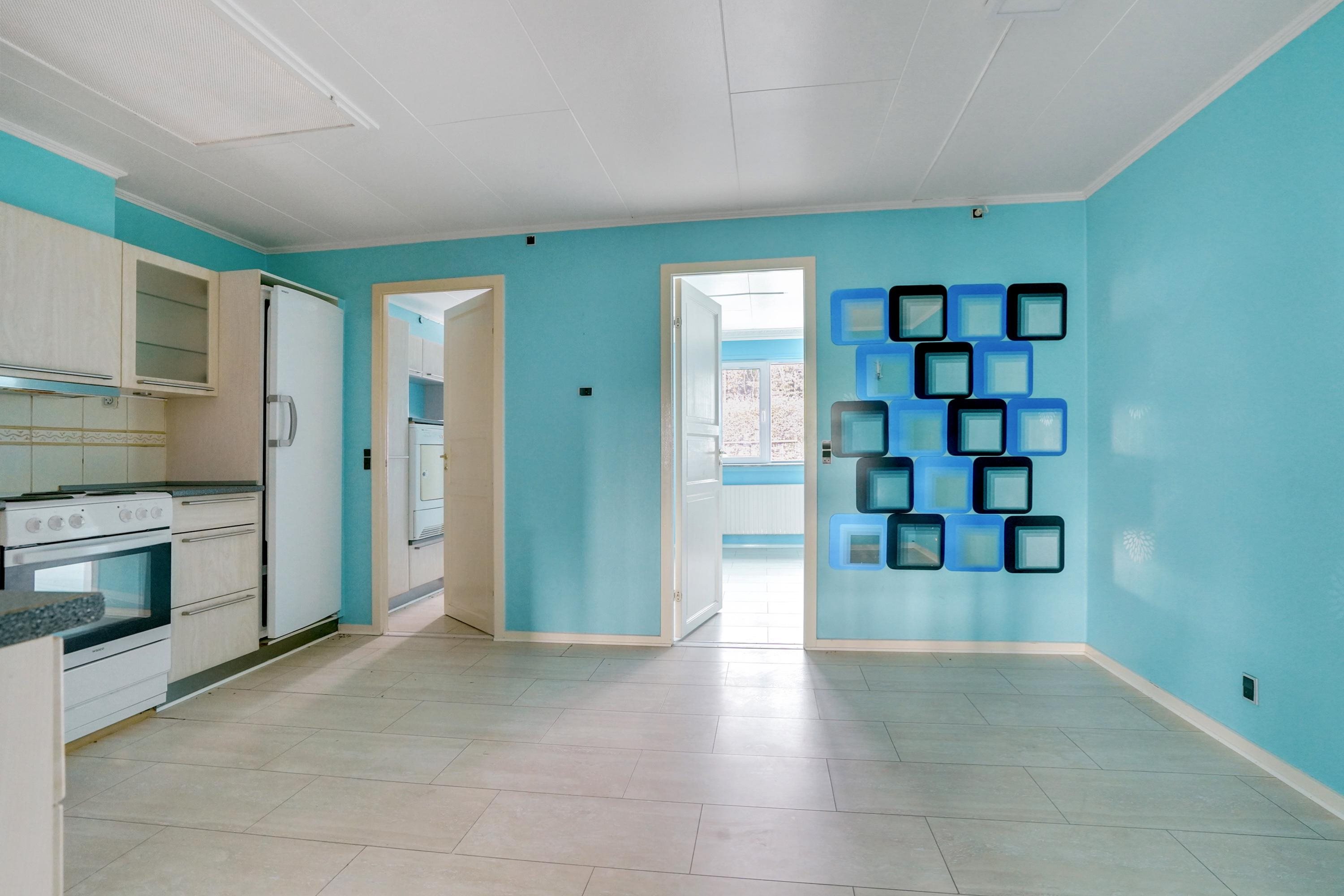 Fremhævet køkken billede i fuldskærmstilstand. Billede af Åsumvej 195, 5240 Odense NØ