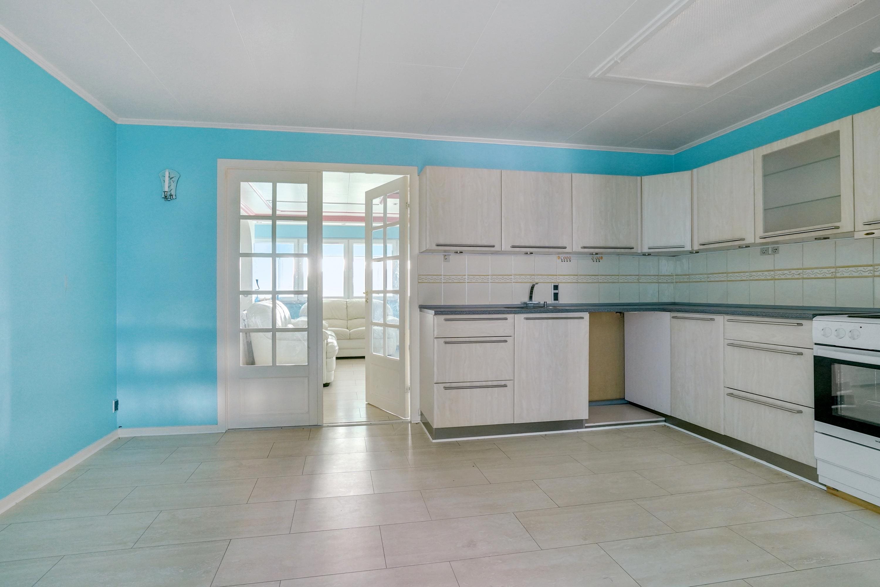 Fremhævet køkken billede i fuldskærmstilstand. Billede af Åsumvej 195, 5240 Odense NØ