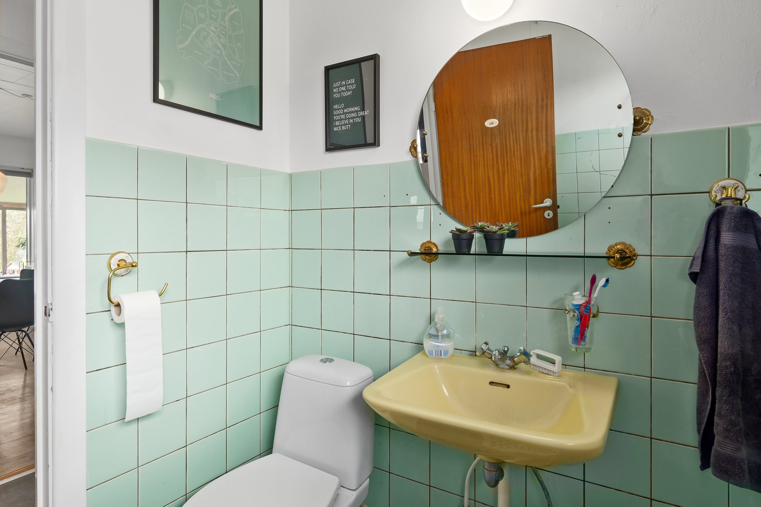 Fremhævet badeværelse billede i fuldskærmstilstand. Billede af Østerbakken 4, Flakkebjerg, 4200 Slagelse