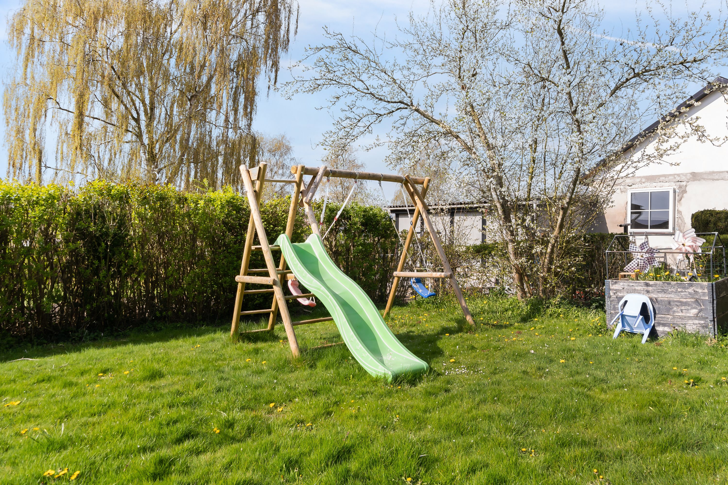 Fremhævet udendørs billede i fuldskærmstilstand. Billede af Østerbakken 4, Flakkebjerg, 4200 Slagelse