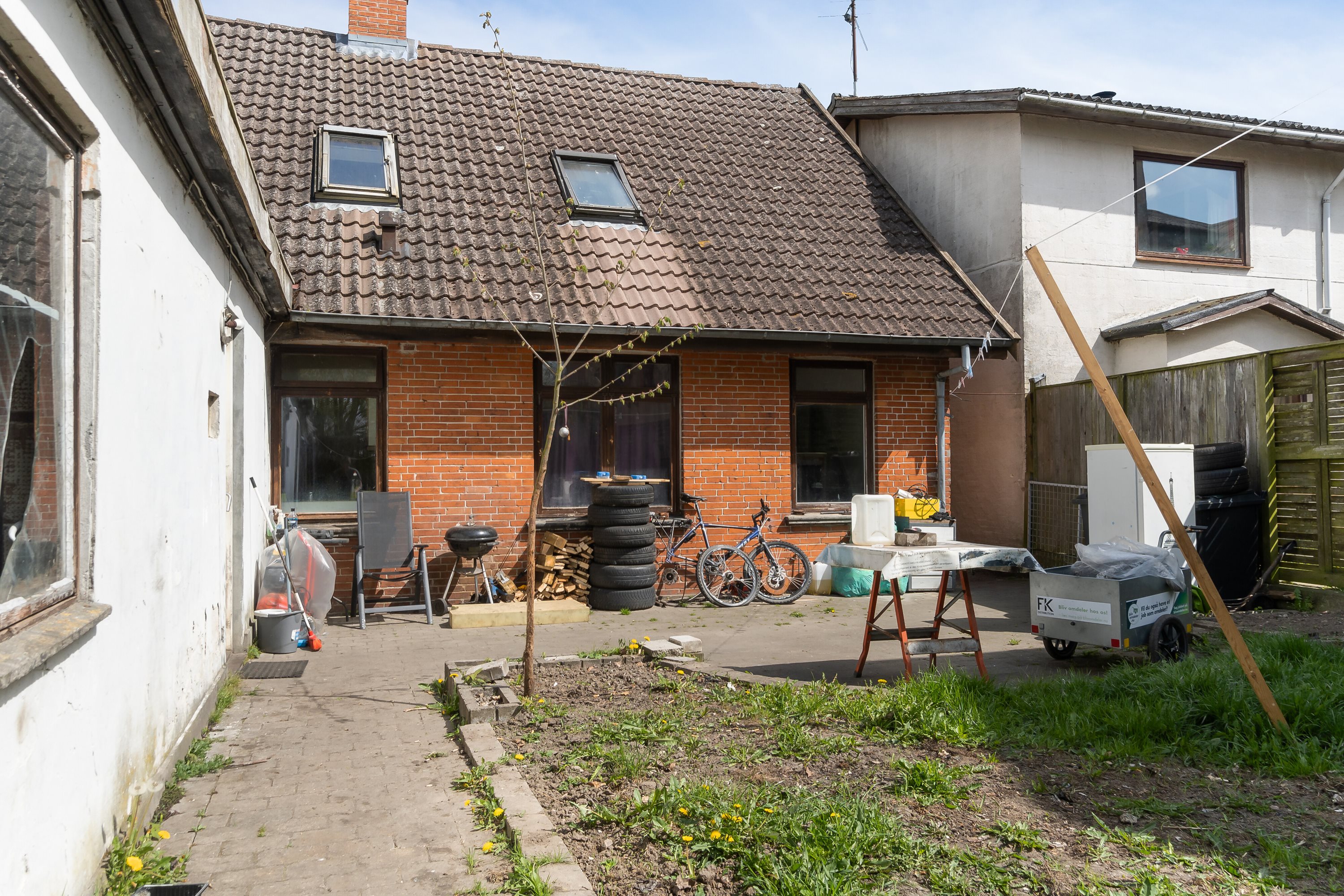 Miniaturebillede 2: set fra haven. Billede af Flakkebjerg Stationsvej 4, Flakkebjerg, 4200 Slagelse