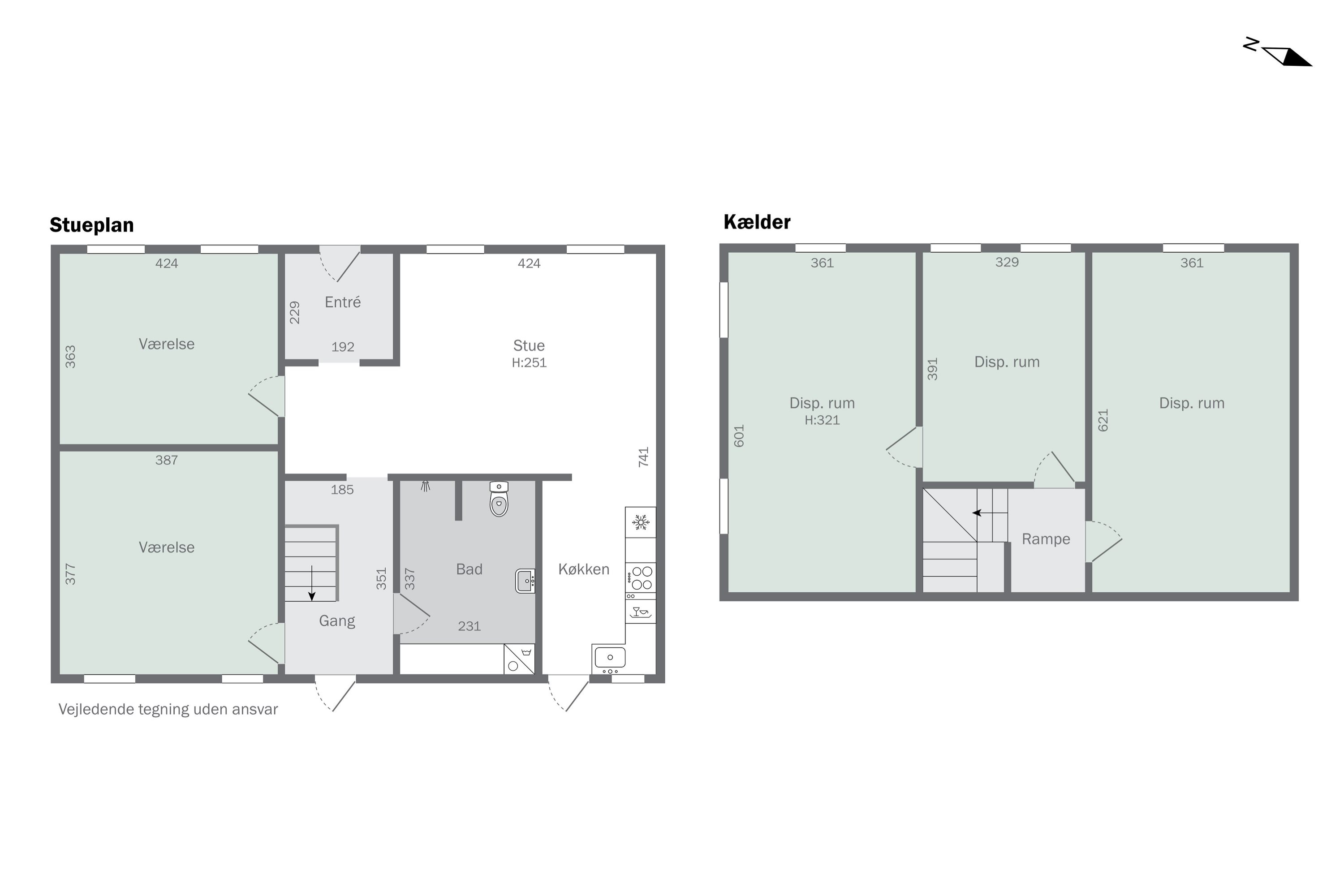 Plantegninger billede af Stationsvej 15, 4261 Dalmose