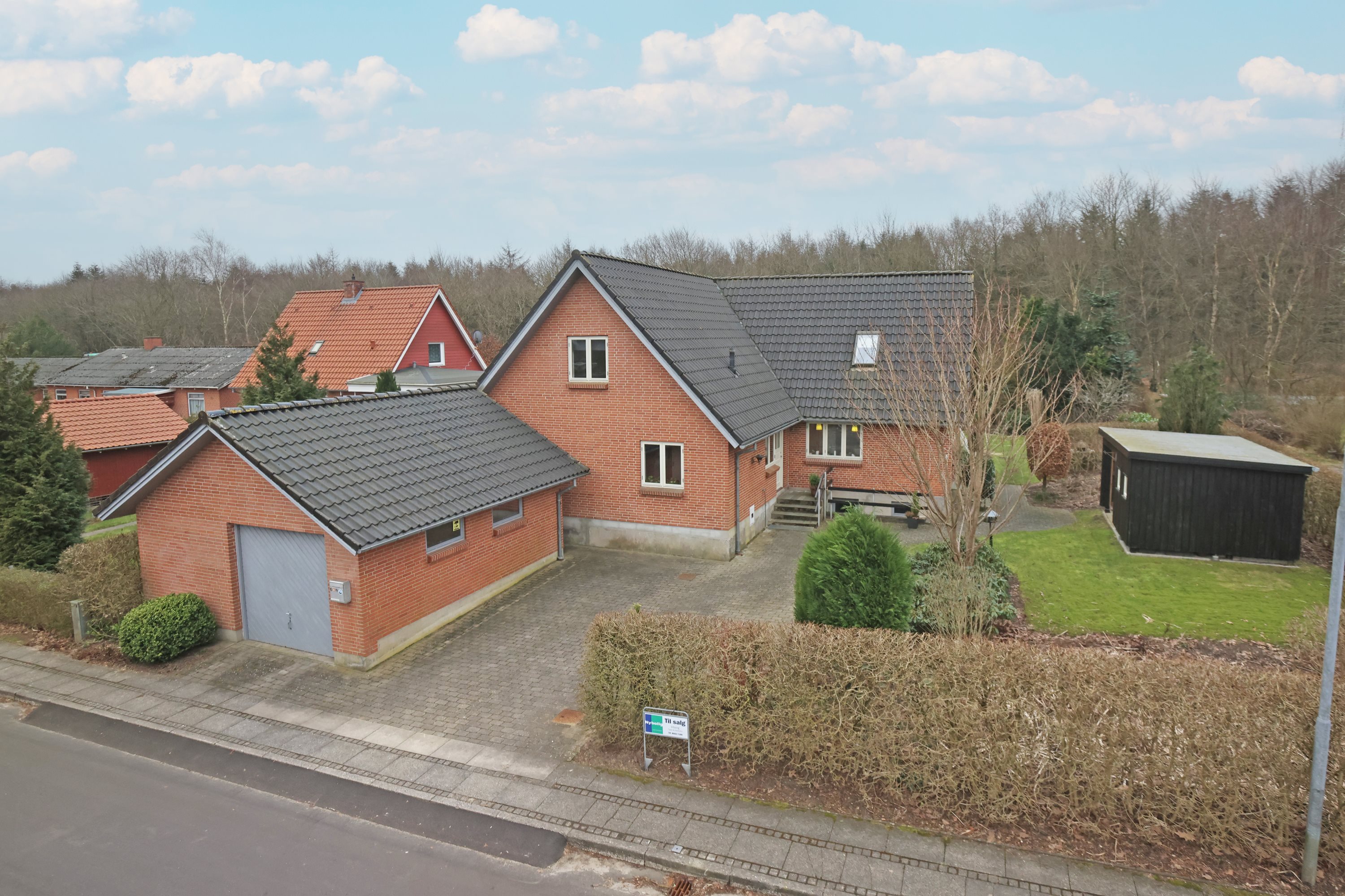 Miniaturebillede 1: ejendommen. Billede af Skovvænget 6, Sjørup, 8800 Viborg