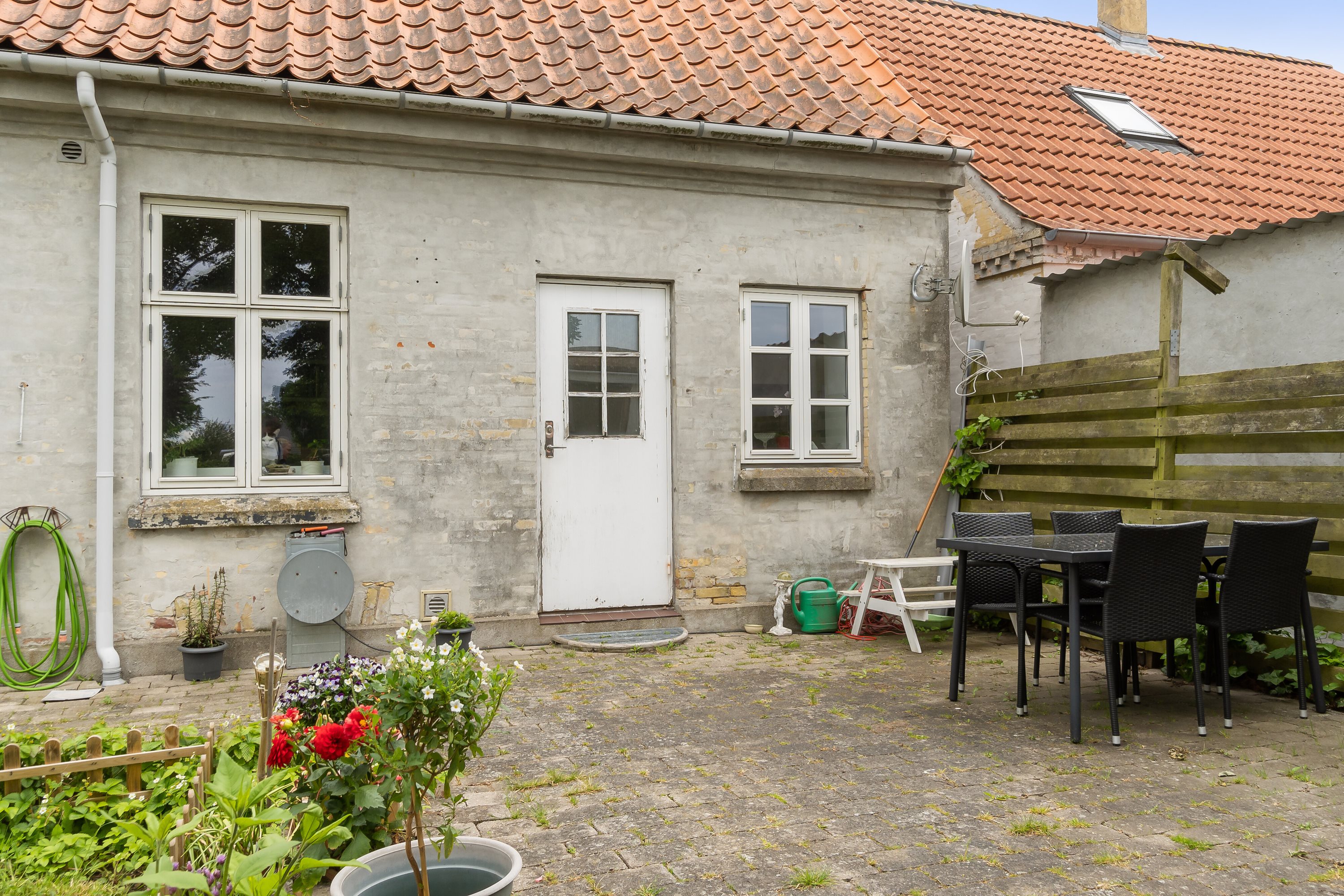 Fremhævet terrasse billede i fuldskærmstilstand. Billede af Stationsvej 15, 4261 Dalmose