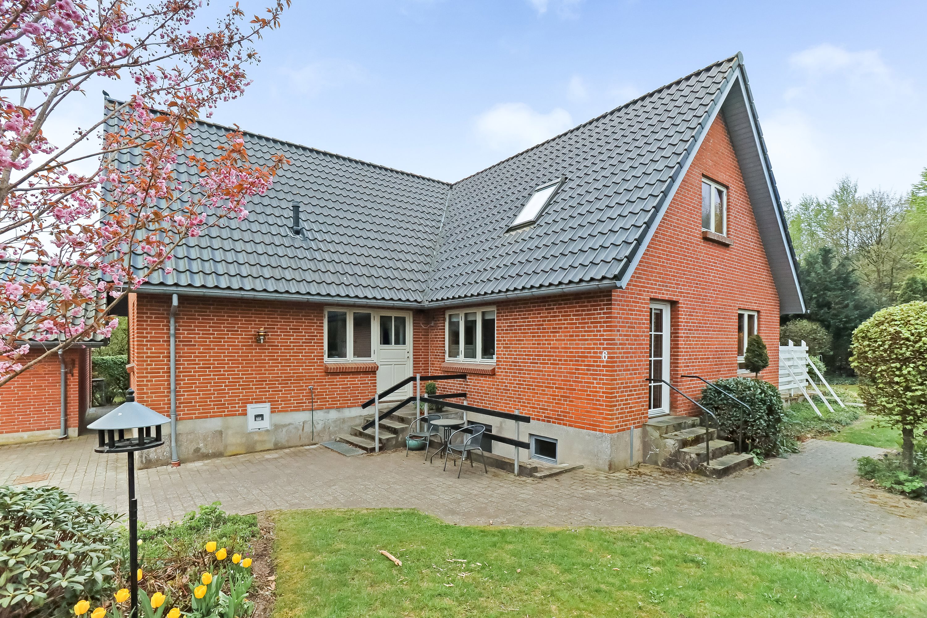 Fremhævet terrasse billede i fuldskærmstilstand. Billede af Skovvænget 6, Sjørup, 8800 Viborg