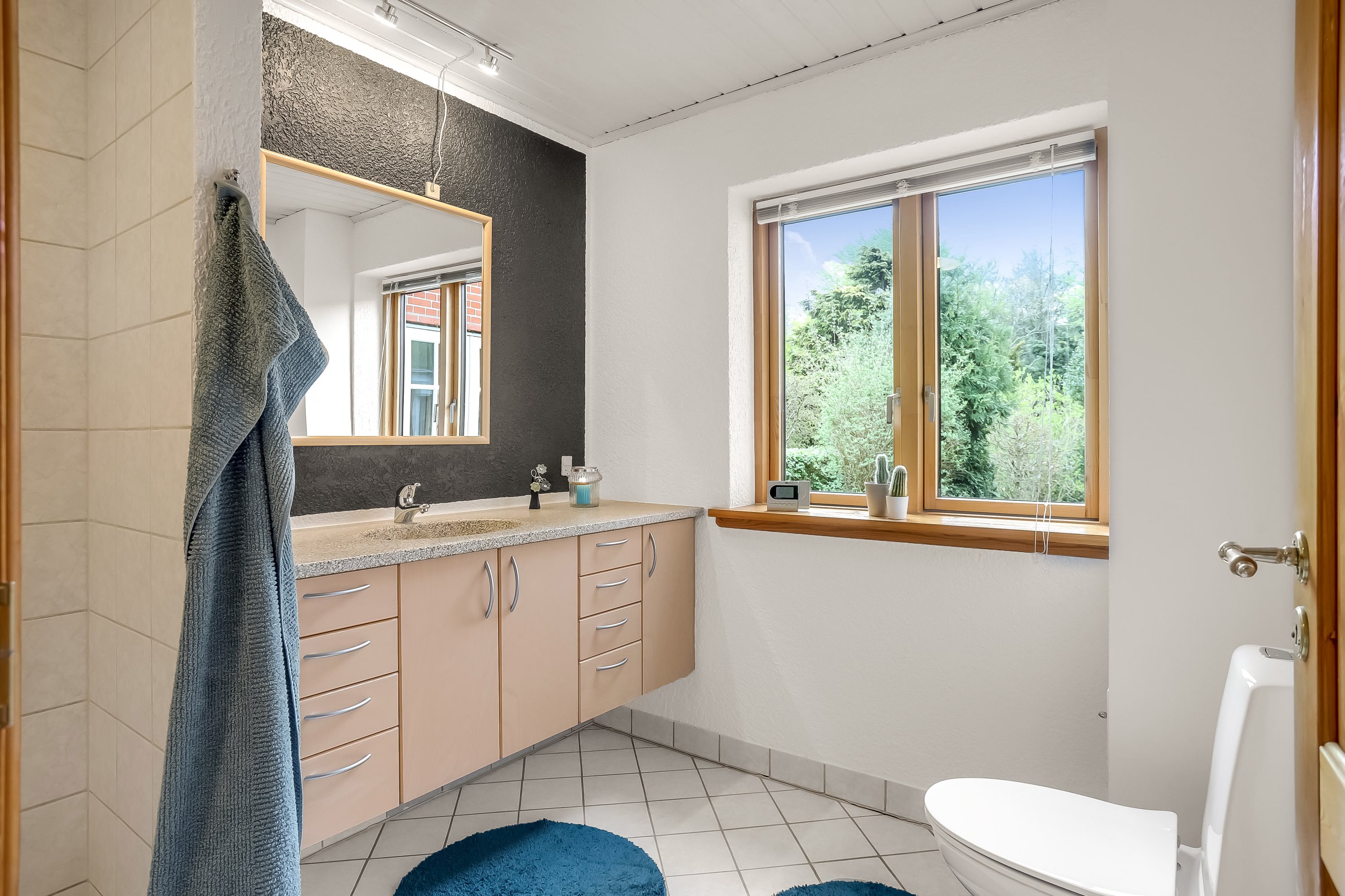 Fremhævet toilet billede i fuldskærmstilstand. Billede af Skovvænget 6, Sjørup, 8800 Viborg