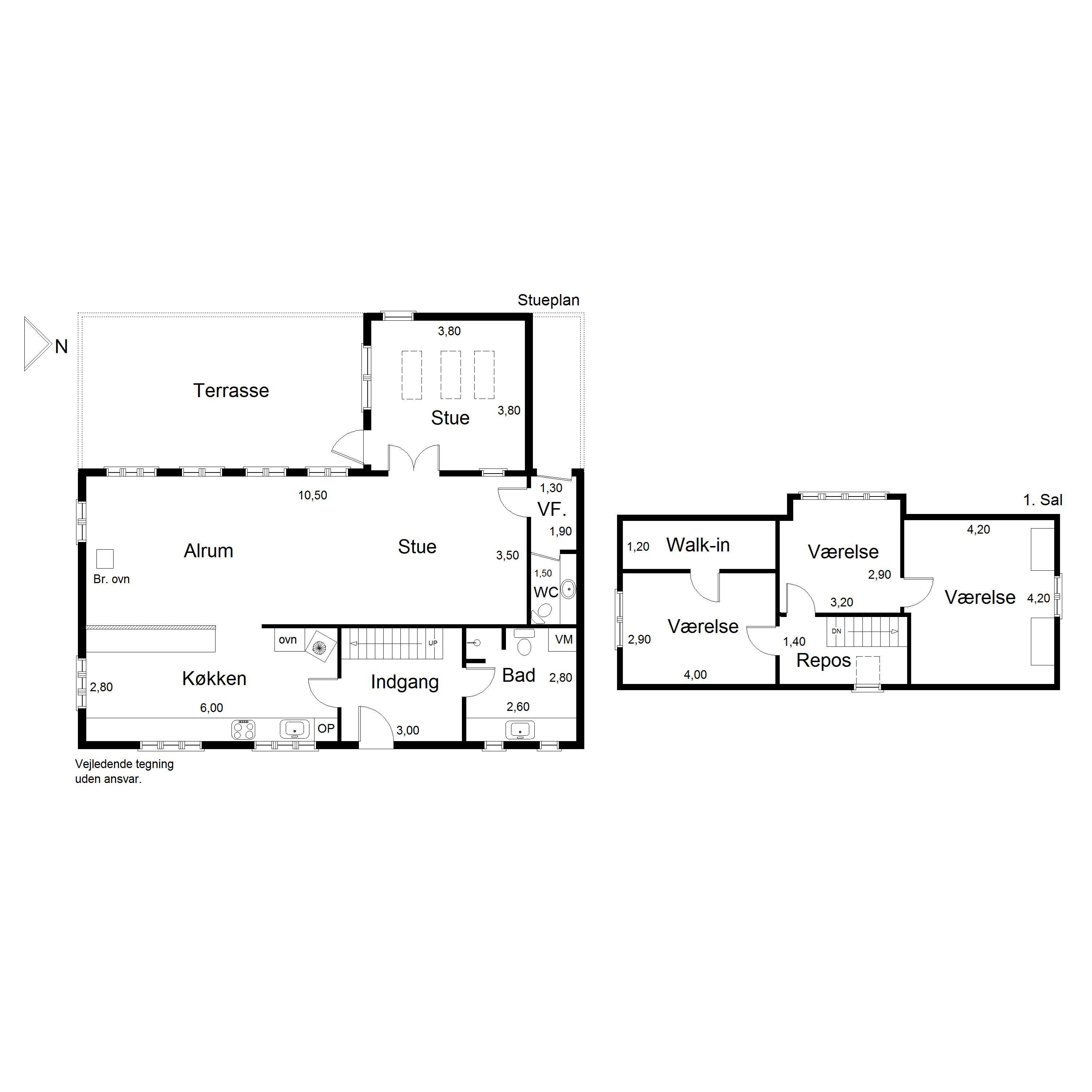 Plantegninger billede af Sejersgade 11, Vium, 8620 Kjellerup