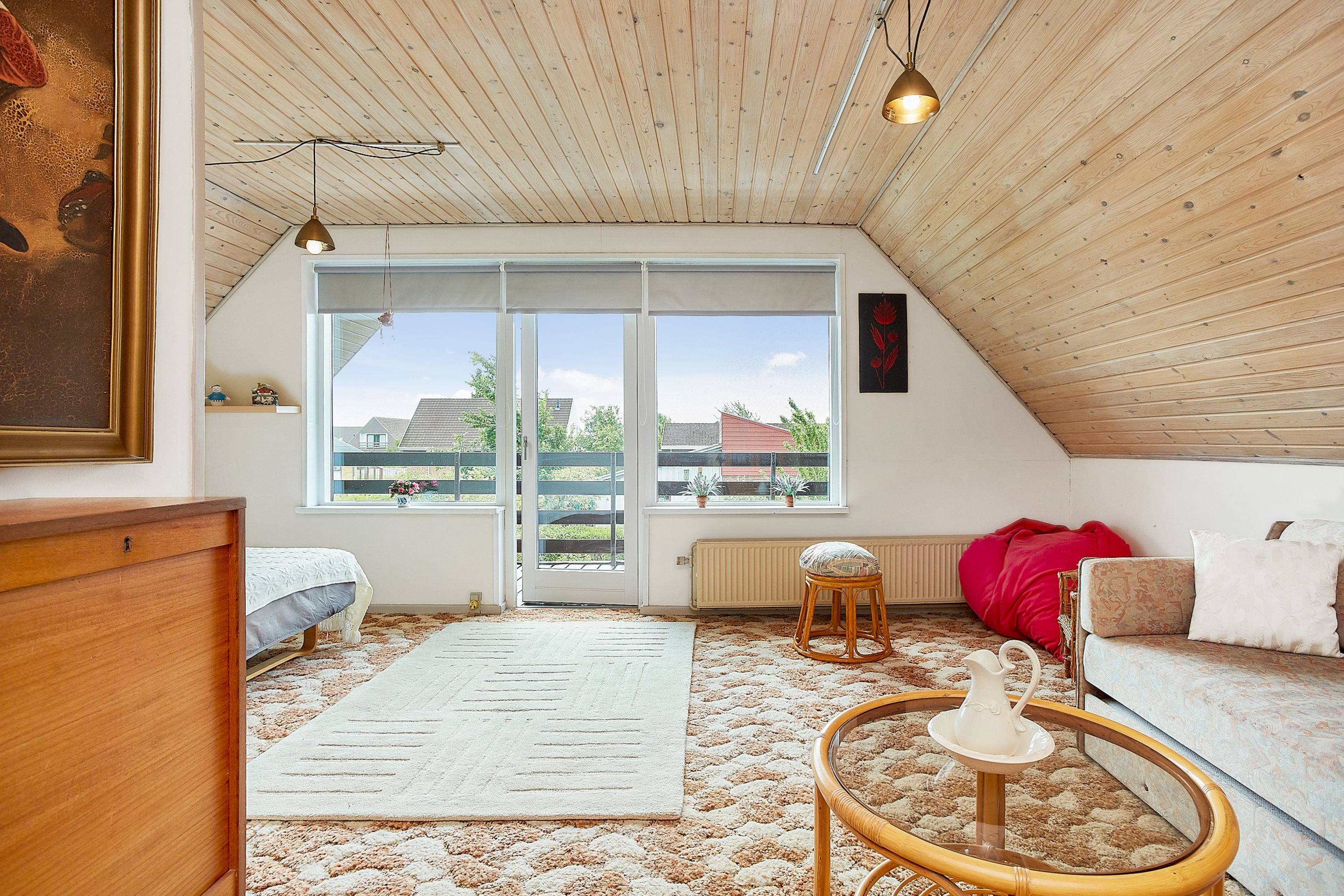 Fremhævet opholdsstue billede i fuldskærmstilstand. Billede af Ligustervænget 7, 7130 Juelsminde