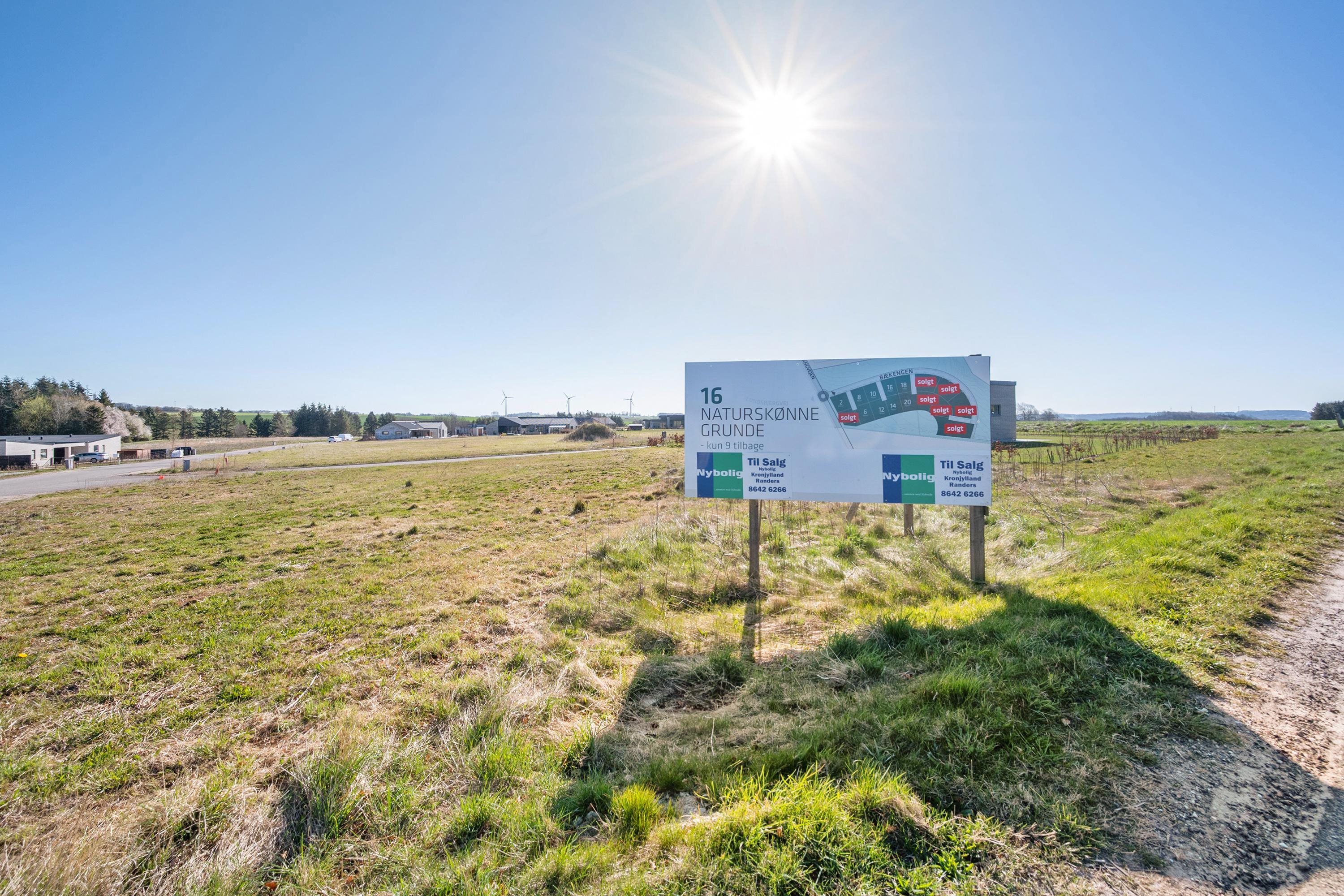 Fremhævet grund billede i fuldskærmstilstand. Billede af Bækengen 10, Harridslev, 8930 Randers NØ