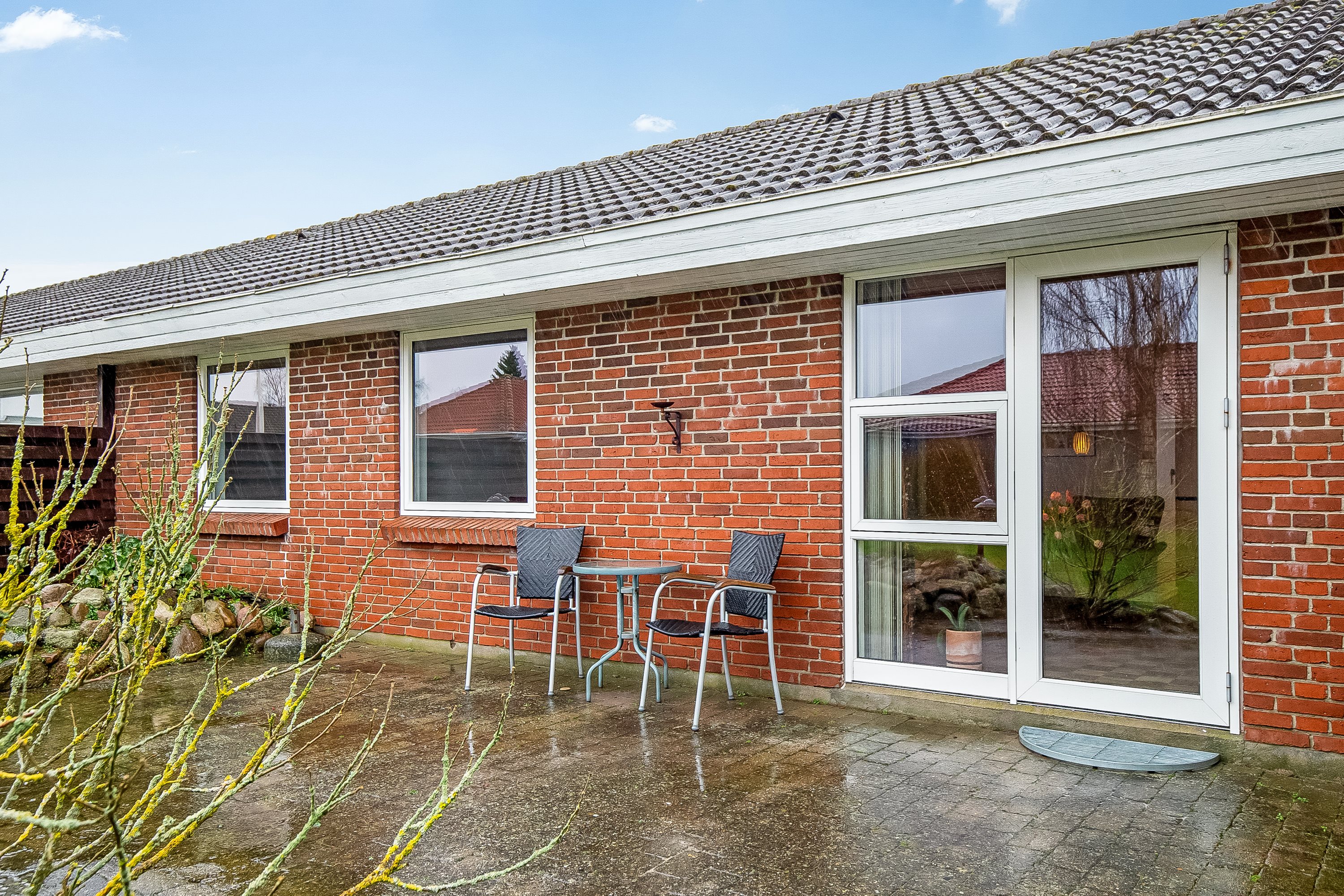 Fremhævet terrasse billede i fuldskærmstilstand. Billede af Mølleager 67A, Lindved, 7100 Vejle