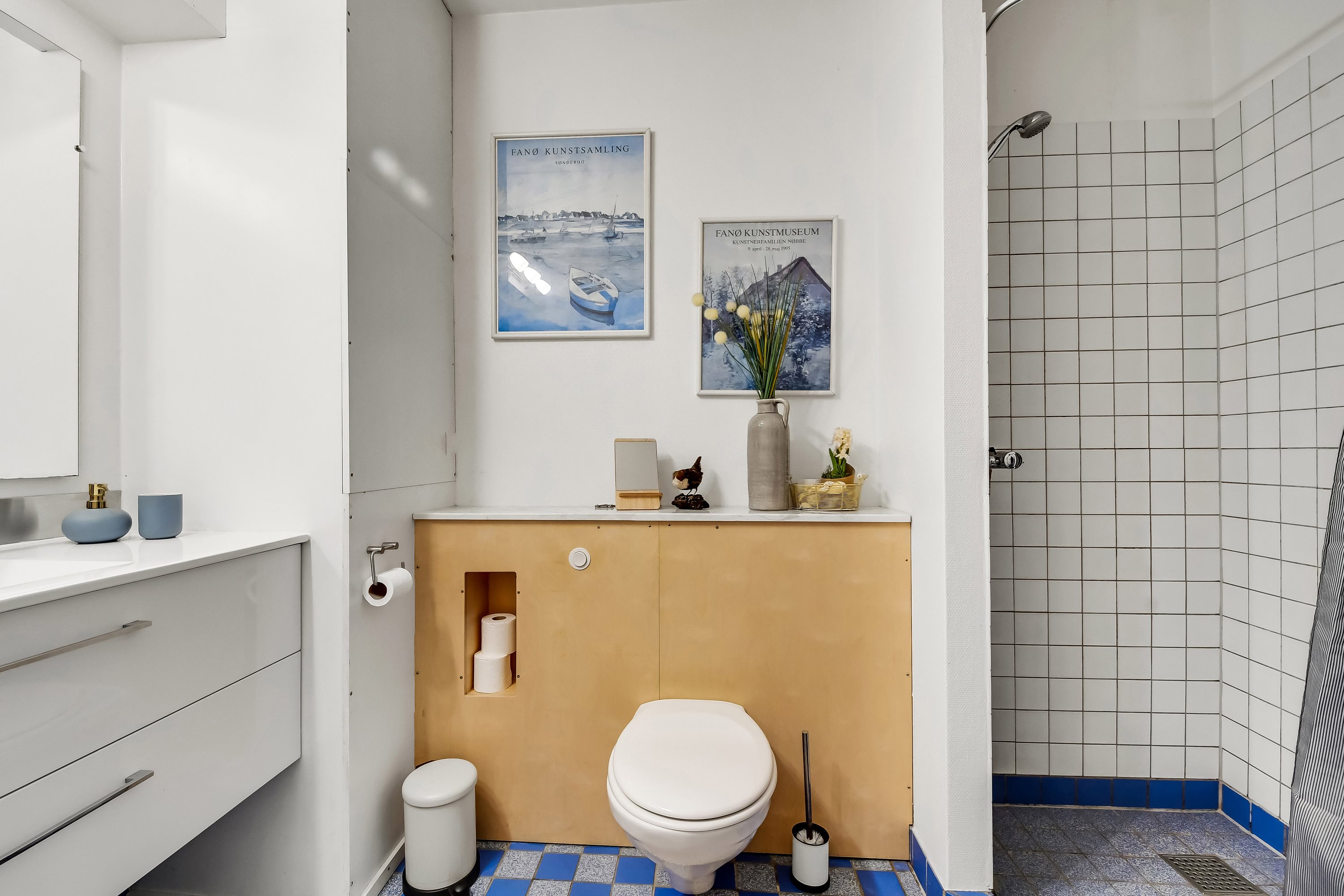 Fremhævet badeværelse billede i fuldskærmstilstand. Billede af Strandvejen 52, st.. 10., Fanø Bad, 6720 Fanø