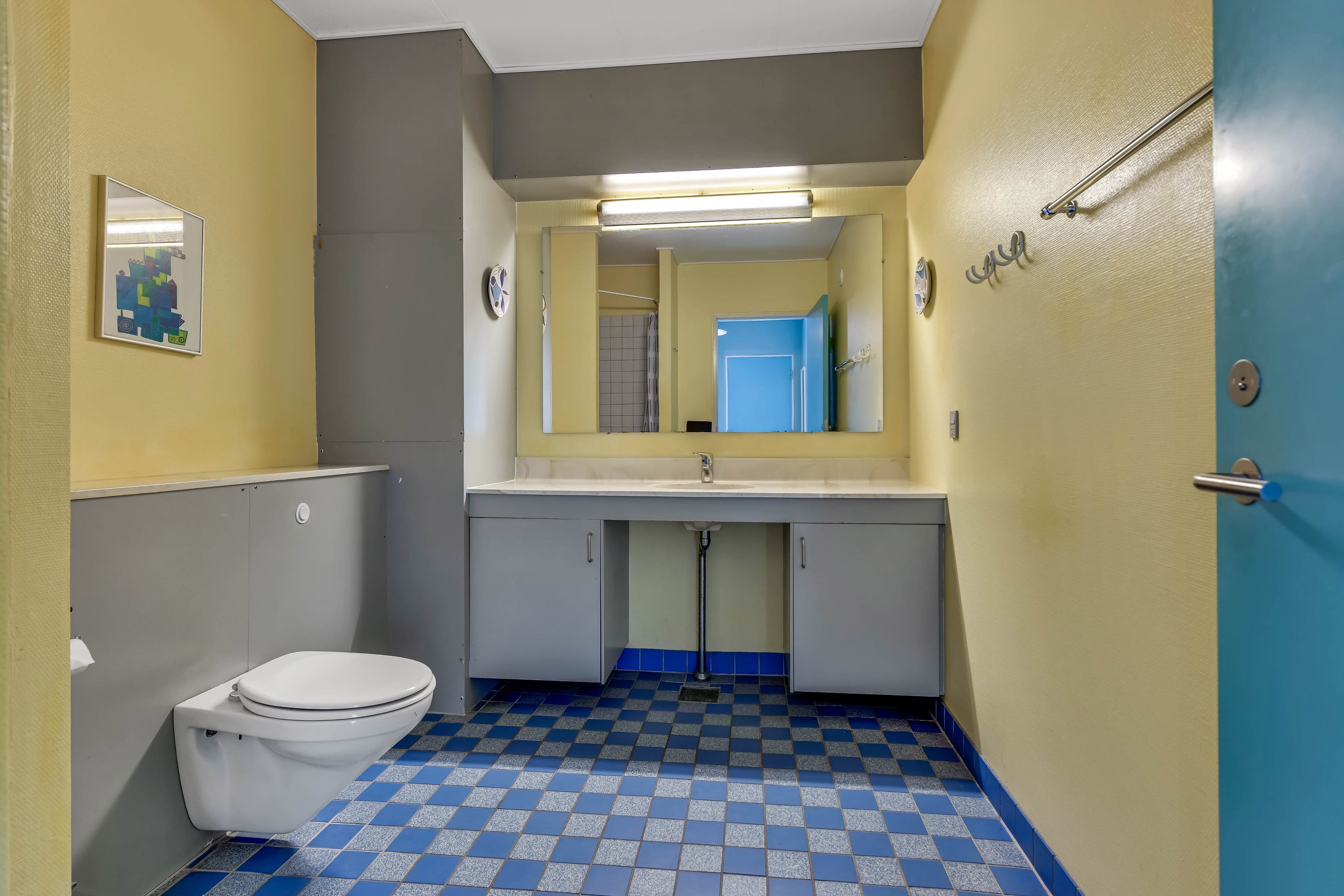 Fremhævet badeværelse billede i fuldskærmstilstand. Billede af Strandvejen 52, 1. 104., Fanø Bad, 6720 Fanø