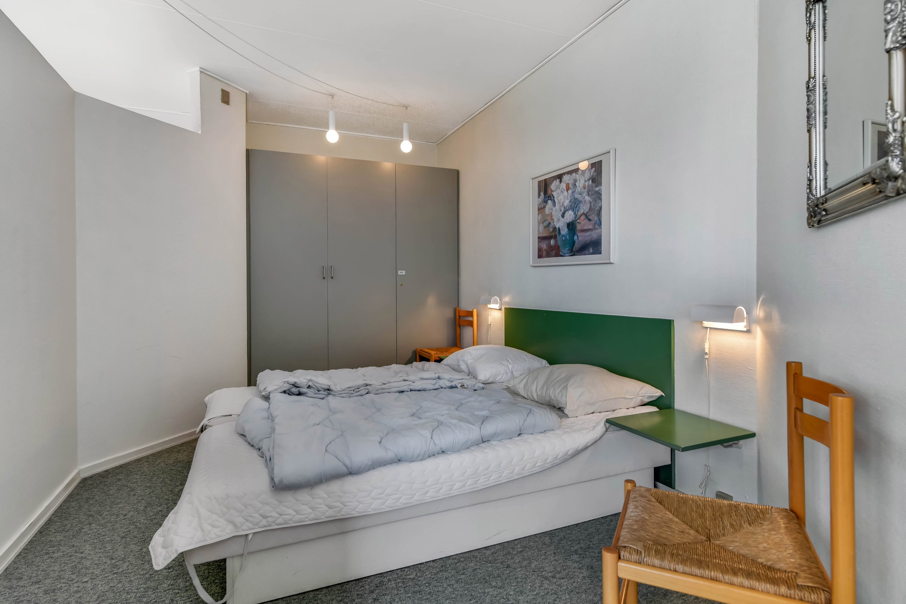 Fremhævet soveværelse billede i fuldskærmstilstand. Billede af Strandvejen 52, 1. 104., Fanø Bad, 6720 Fanø