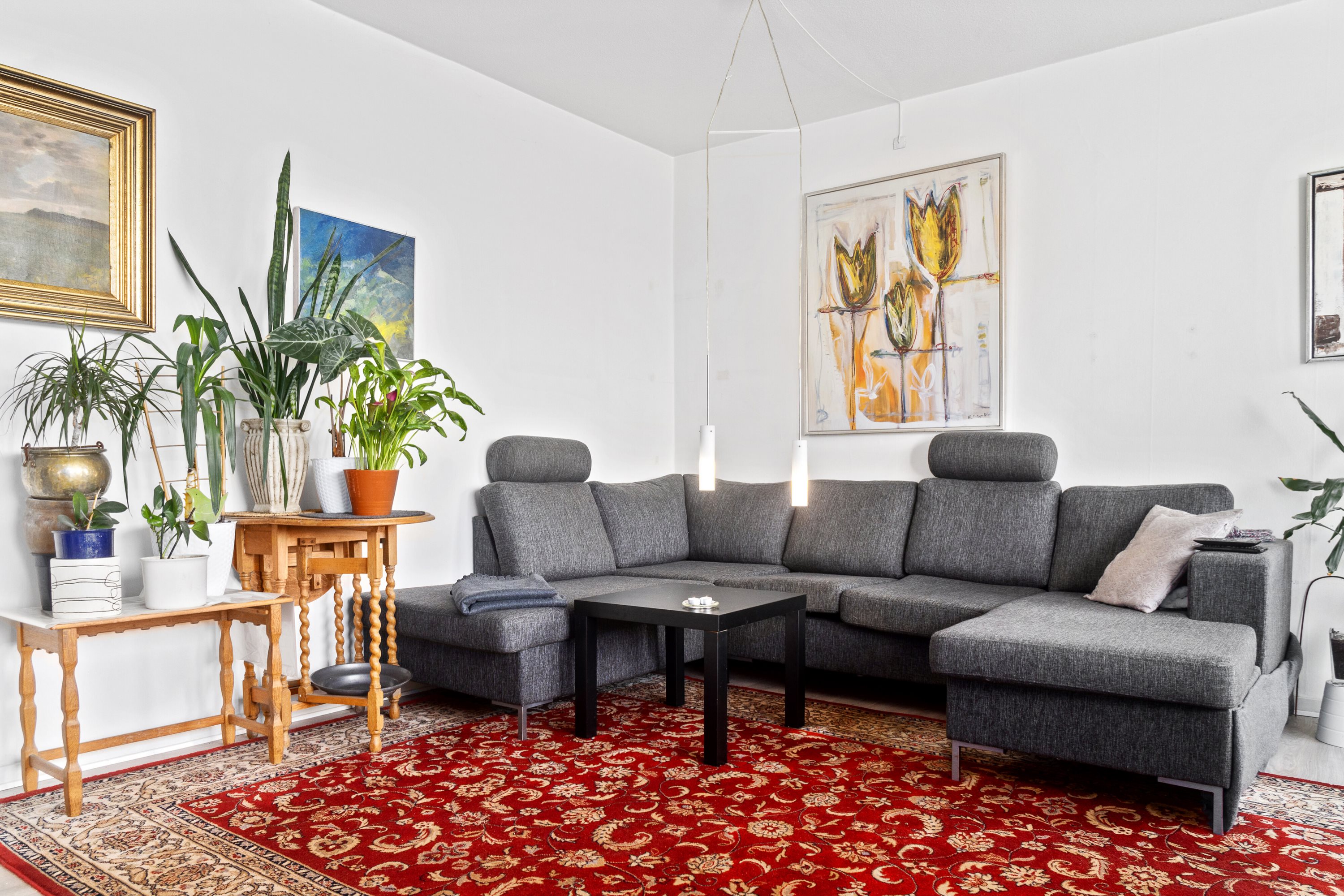 Fremhævet stue billede i fuldskærmstilstand. Billede af Grøndalsvej 62, 3. th., 8260 Viby J