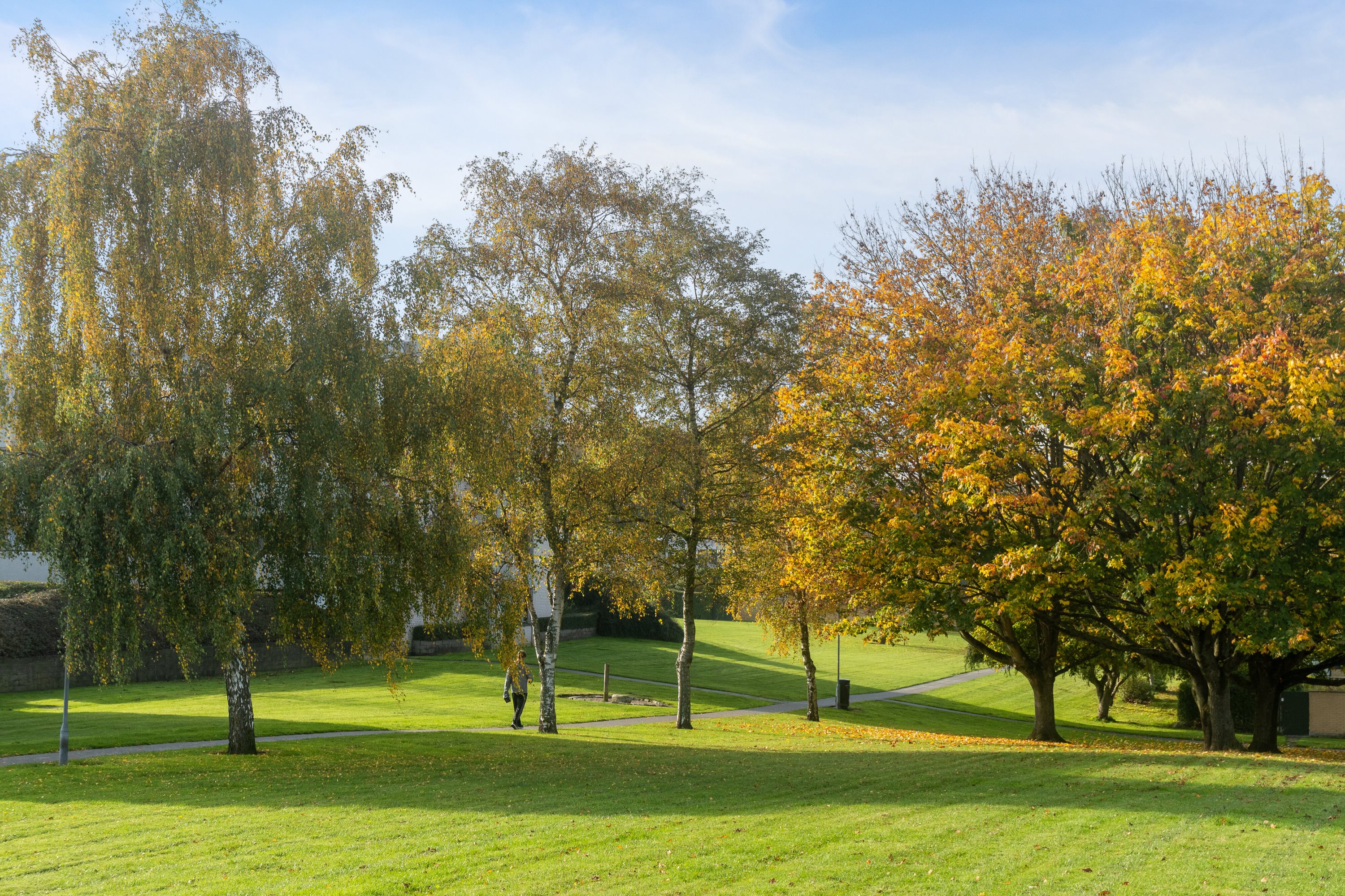 Fremhævet gårdmiljø billede i fuldskærmstilstand. Billede af Grøndalsvej 62, 3. th., 8260 Viby J