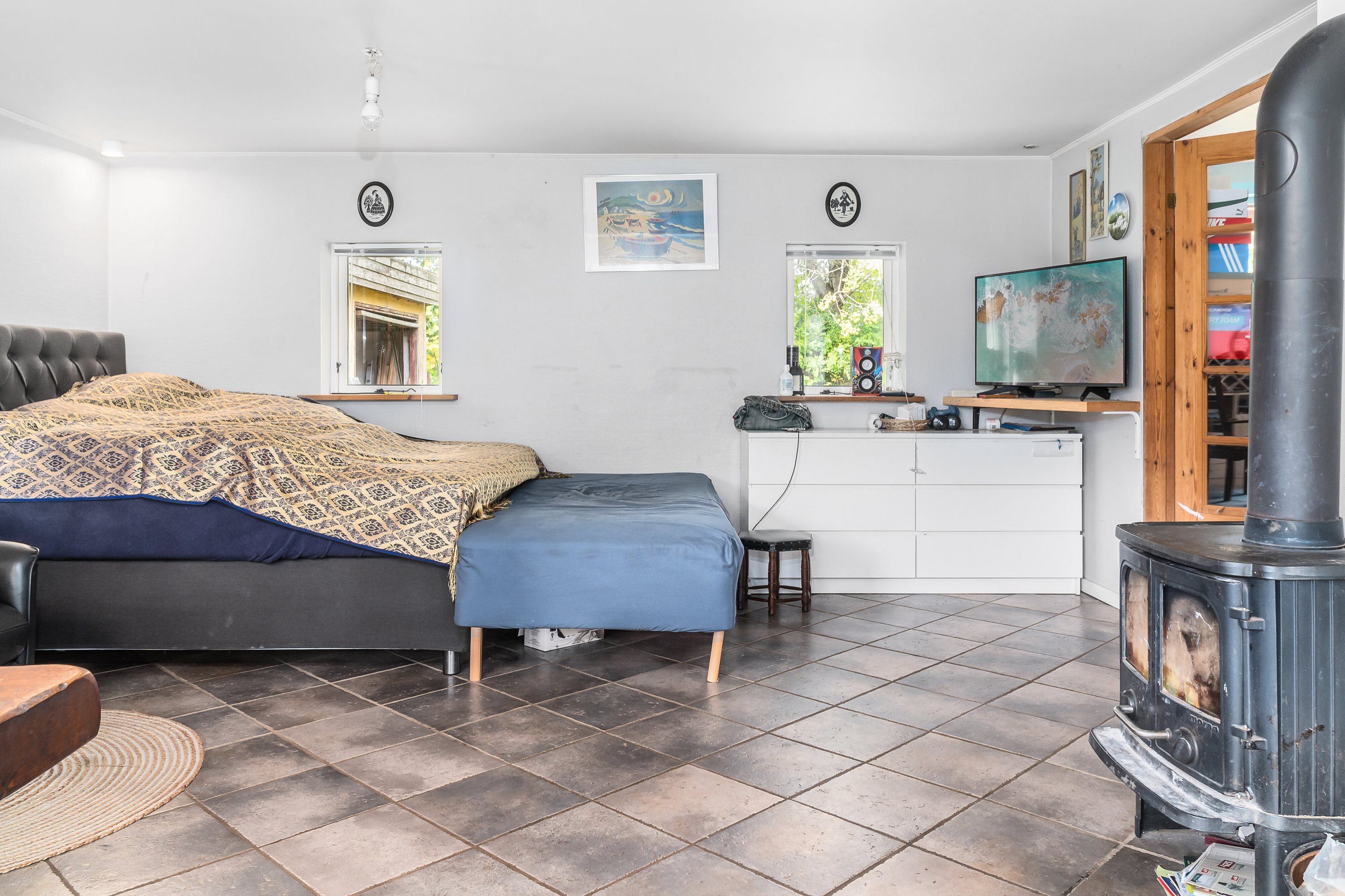 Fremhævet soveværelse billede i fuldskærmstilstand. Billede af Stubberupvej 14, 8723 Løsning