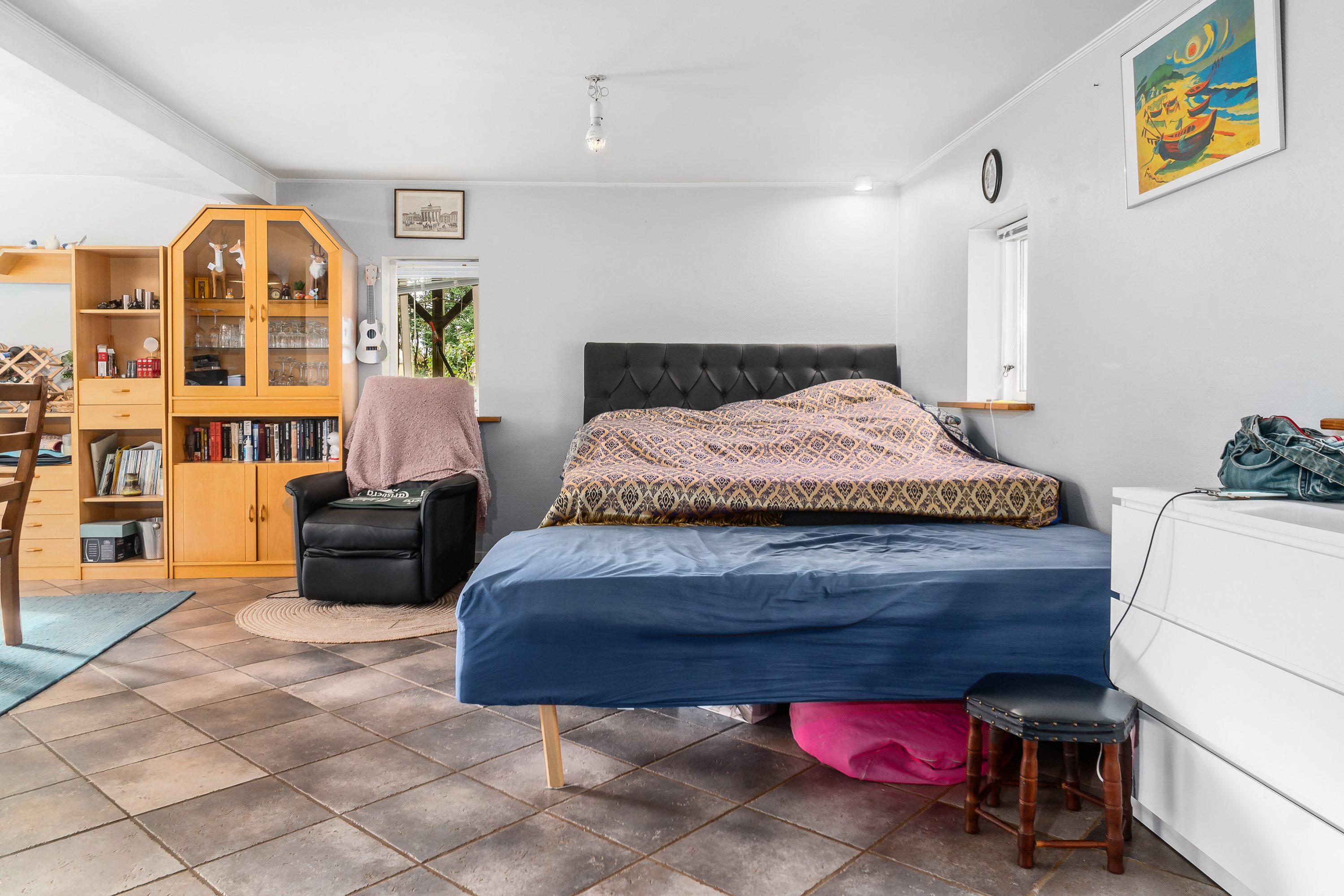 Fremhævet soveværelse billede i fuldskærmstilstand. Billede af Stubberupvej 14, 8723 Løsning