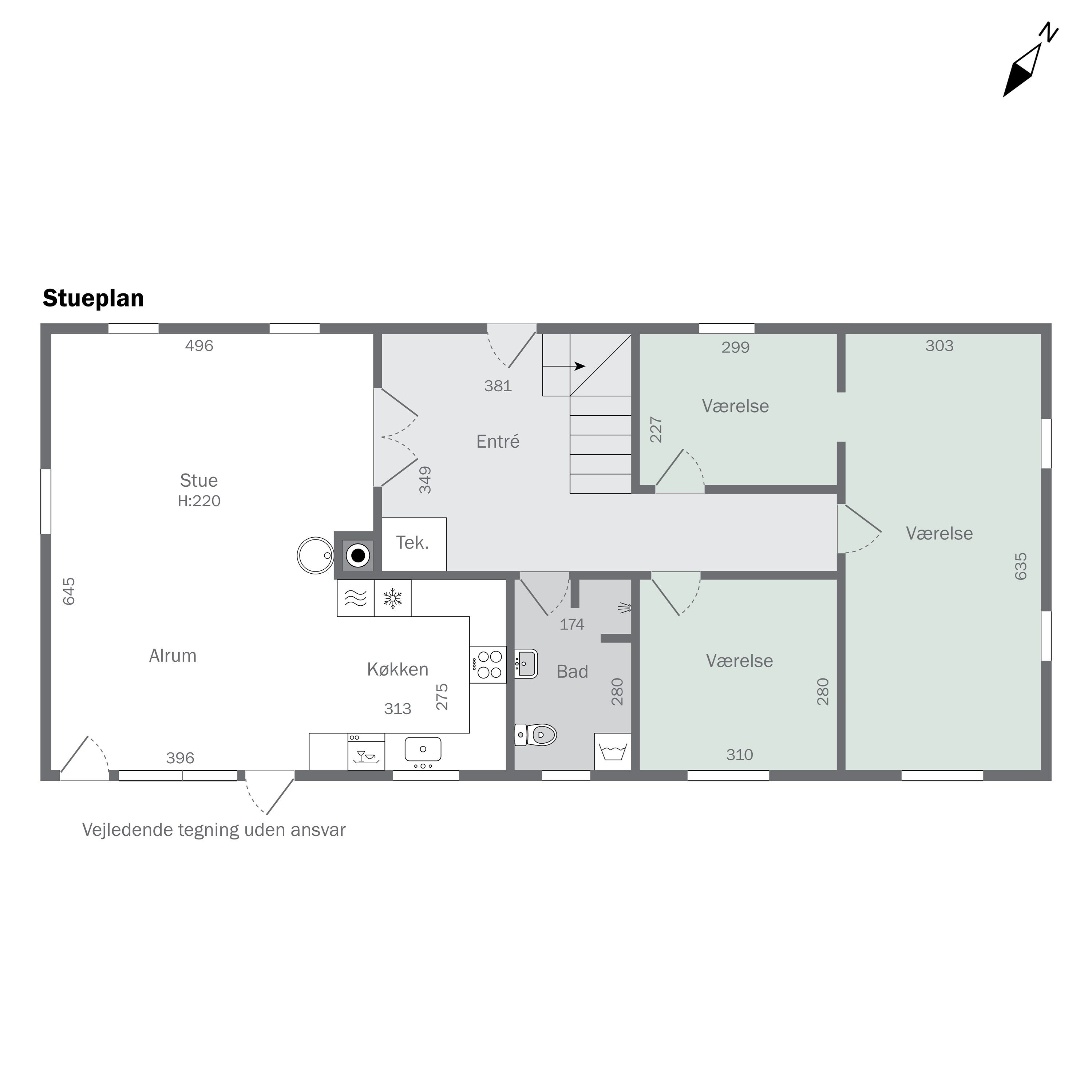 Plantegninger billede af Stubberupvej 14, 8723 Løsning