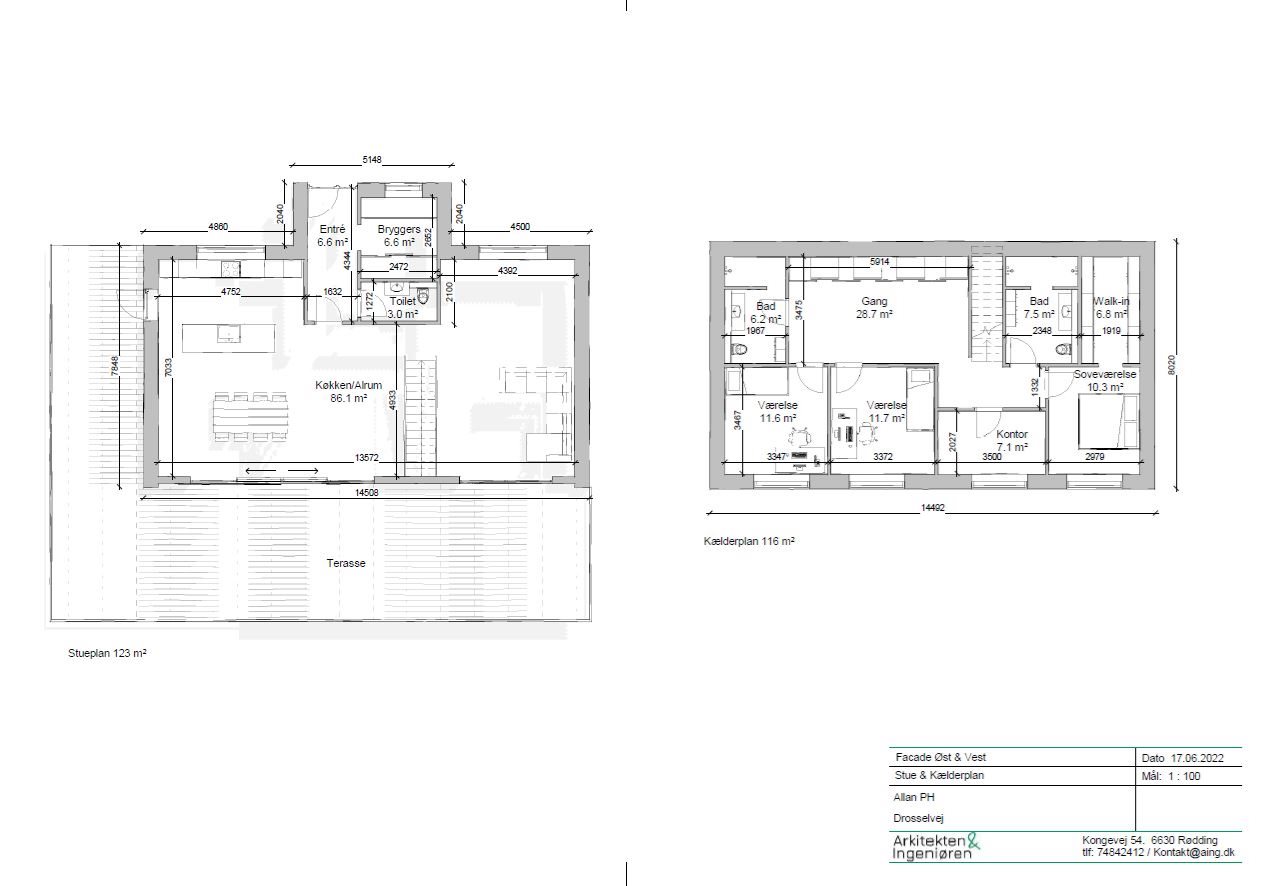 Plantegninger billede af Drosselvej 13A, 6640 Lunderskov