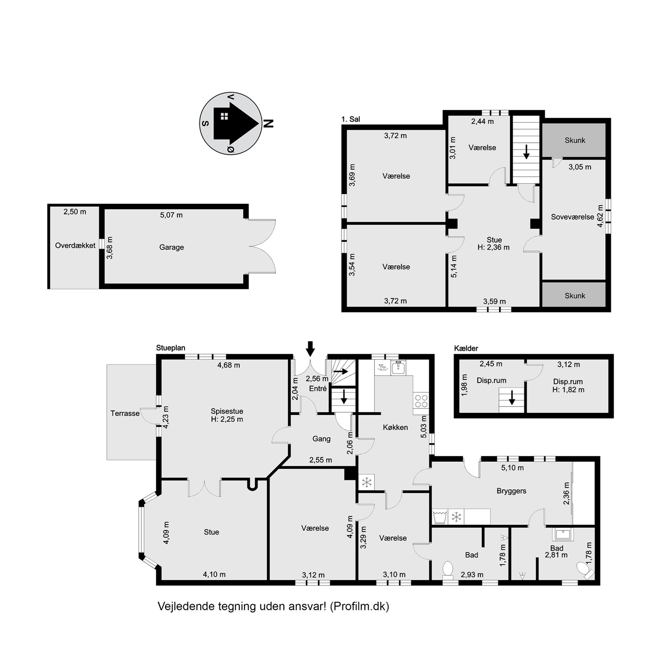 Plantegninger billede af Risbøge 14, Højrup, 6640 Lunderskov