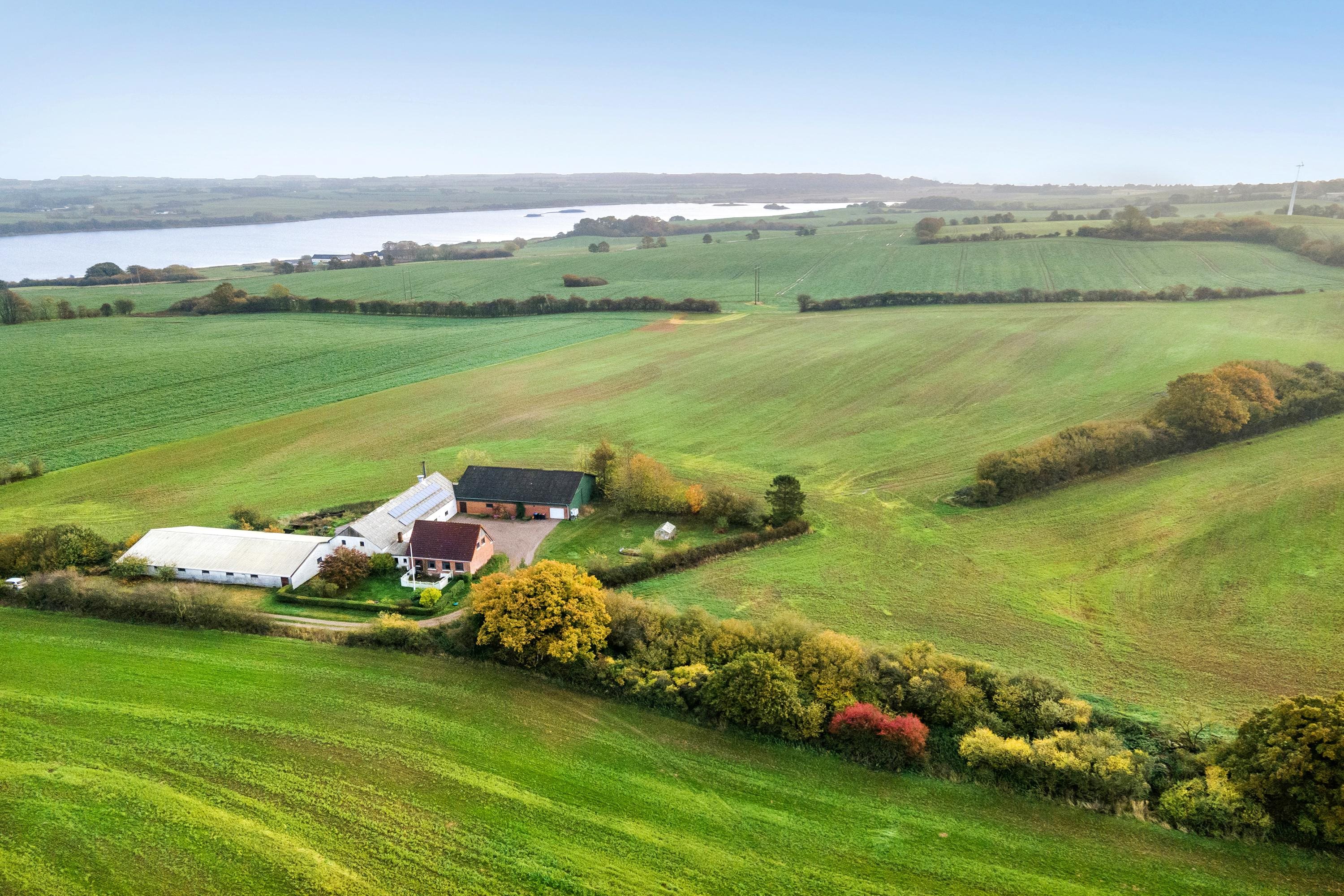 Miniaturebillede 1: luftfoto. Billede af Hoptrup Hovedgade 75, 6100 Haderslev