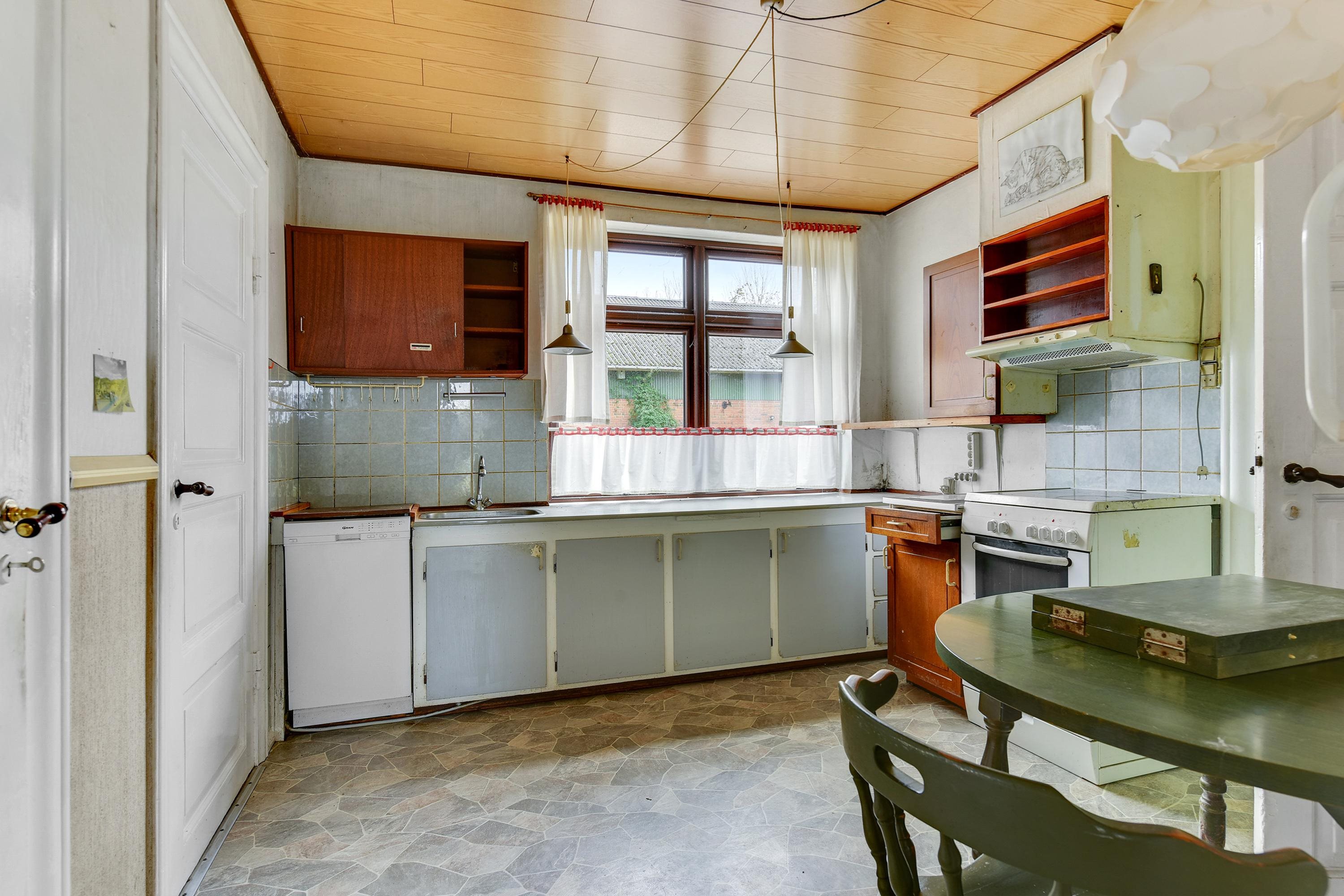 Fremhævet køkken billede i fuldskærmstilstand. Billede af Hoptrup Hovedgade 75, 6100 Haderslev