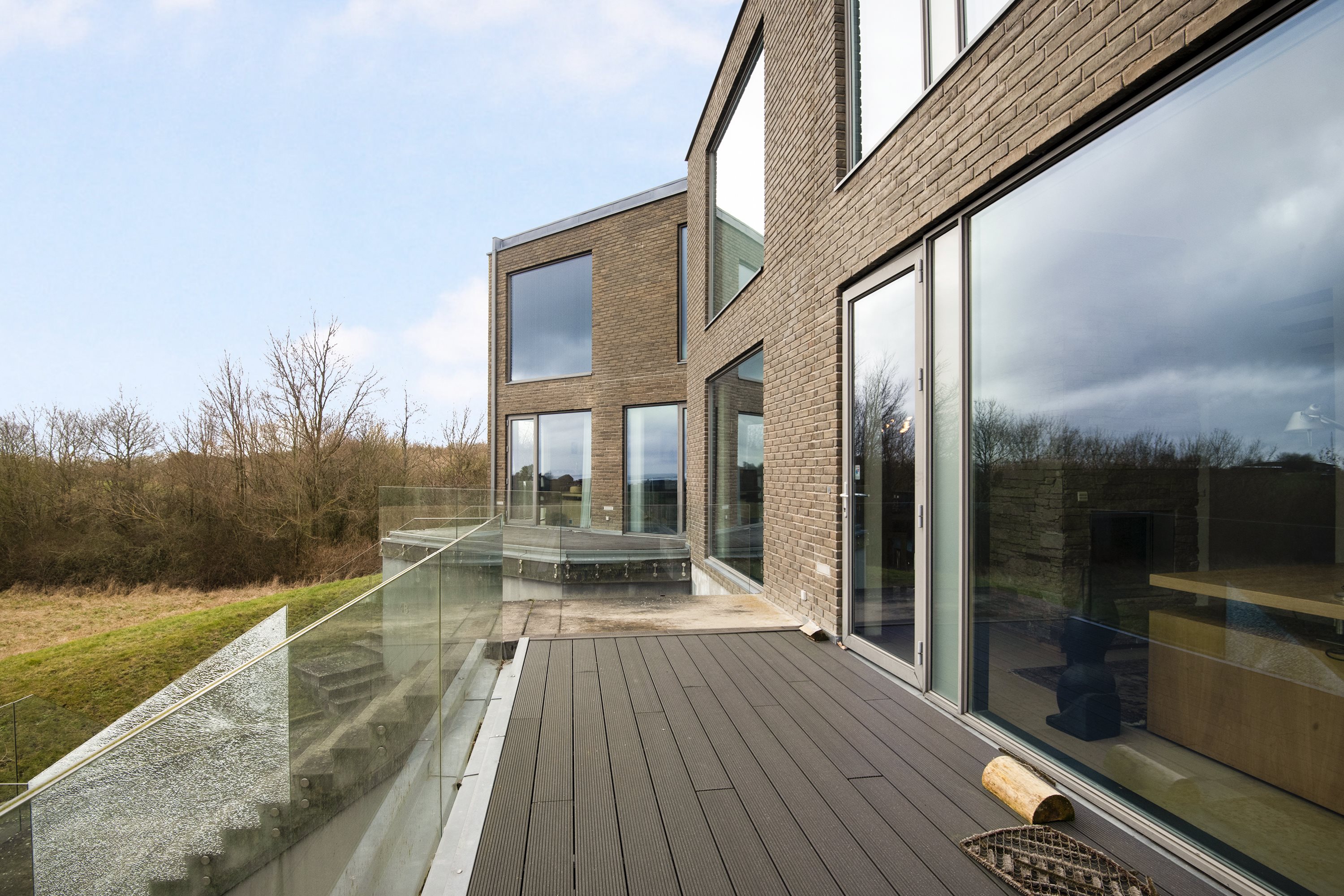 Fremhævet altan billede i fuldskærmstilstand. Billede af Gåsebakken 48, Ugelbølle, 8410 Rønde