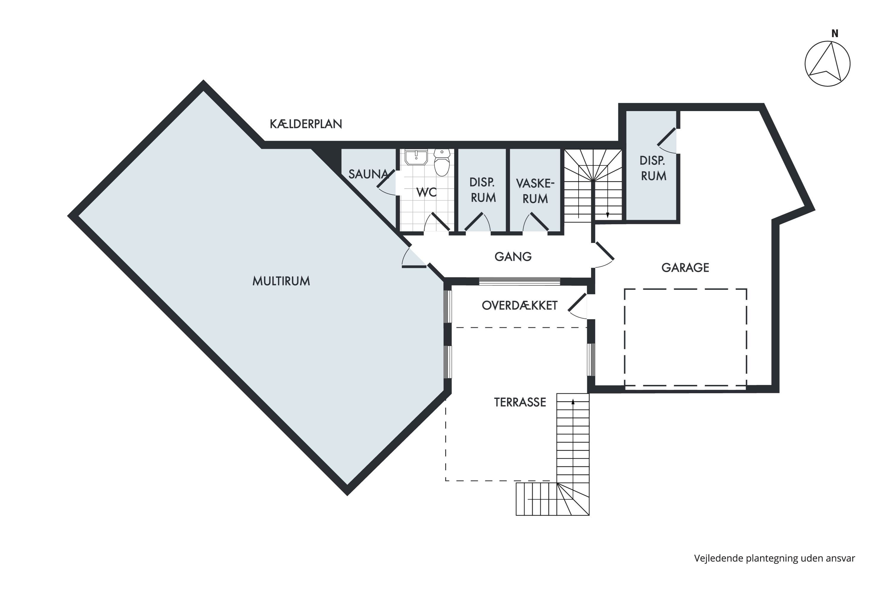Plantegninger billede af Gåsebakken 48, Ugelbølle, 8410 Rønde