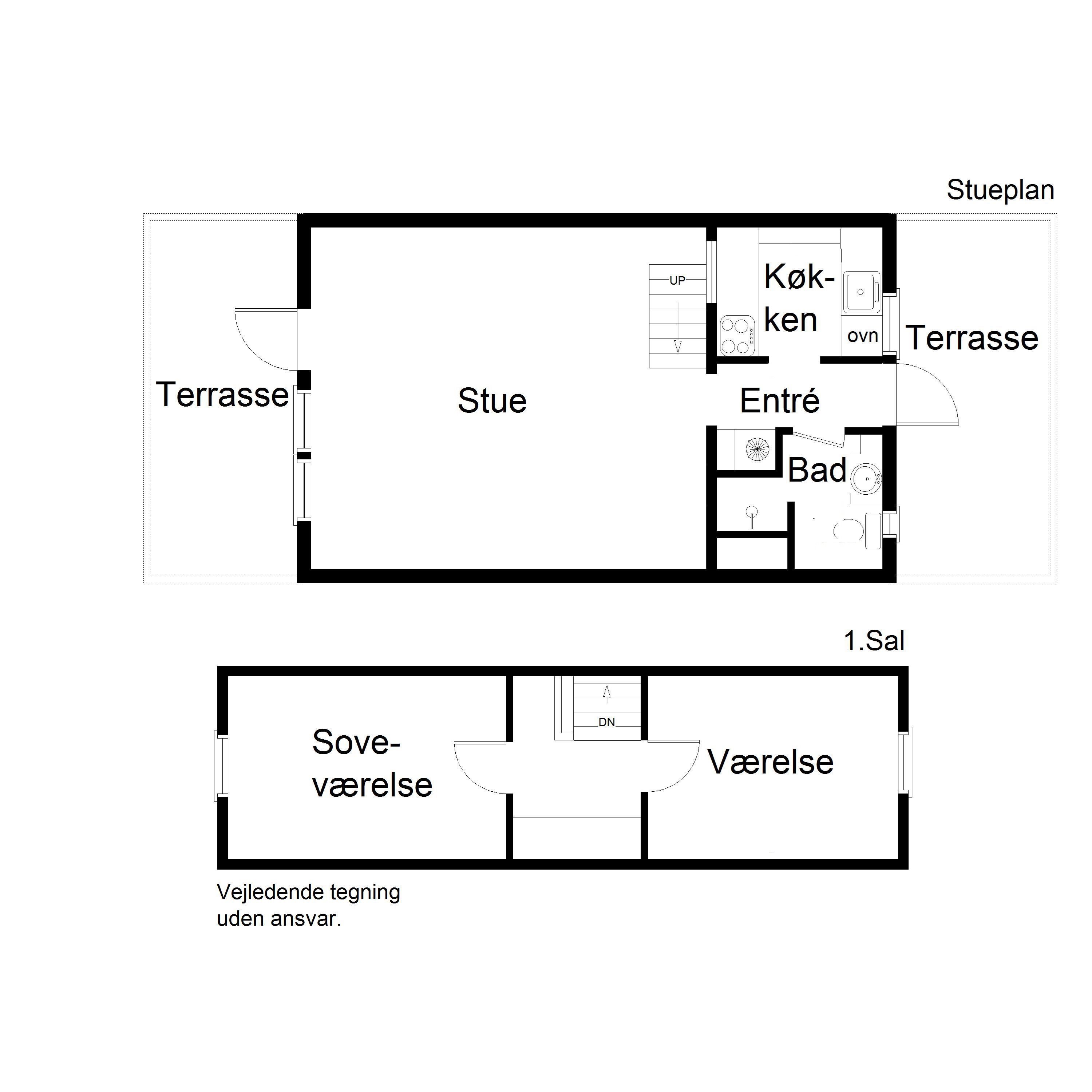 Plantegninger billede af Golfsvinget 127, Gatten, 9640 Farsø