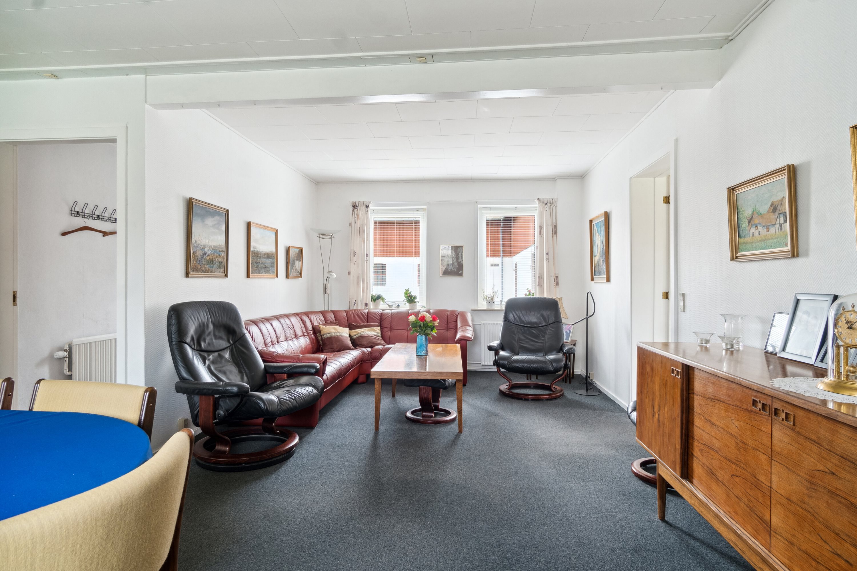 Fremhævet stue billede i fuldskærmstilstand. Billede af Flinterupvej 62E, 4480 Store Fuglede