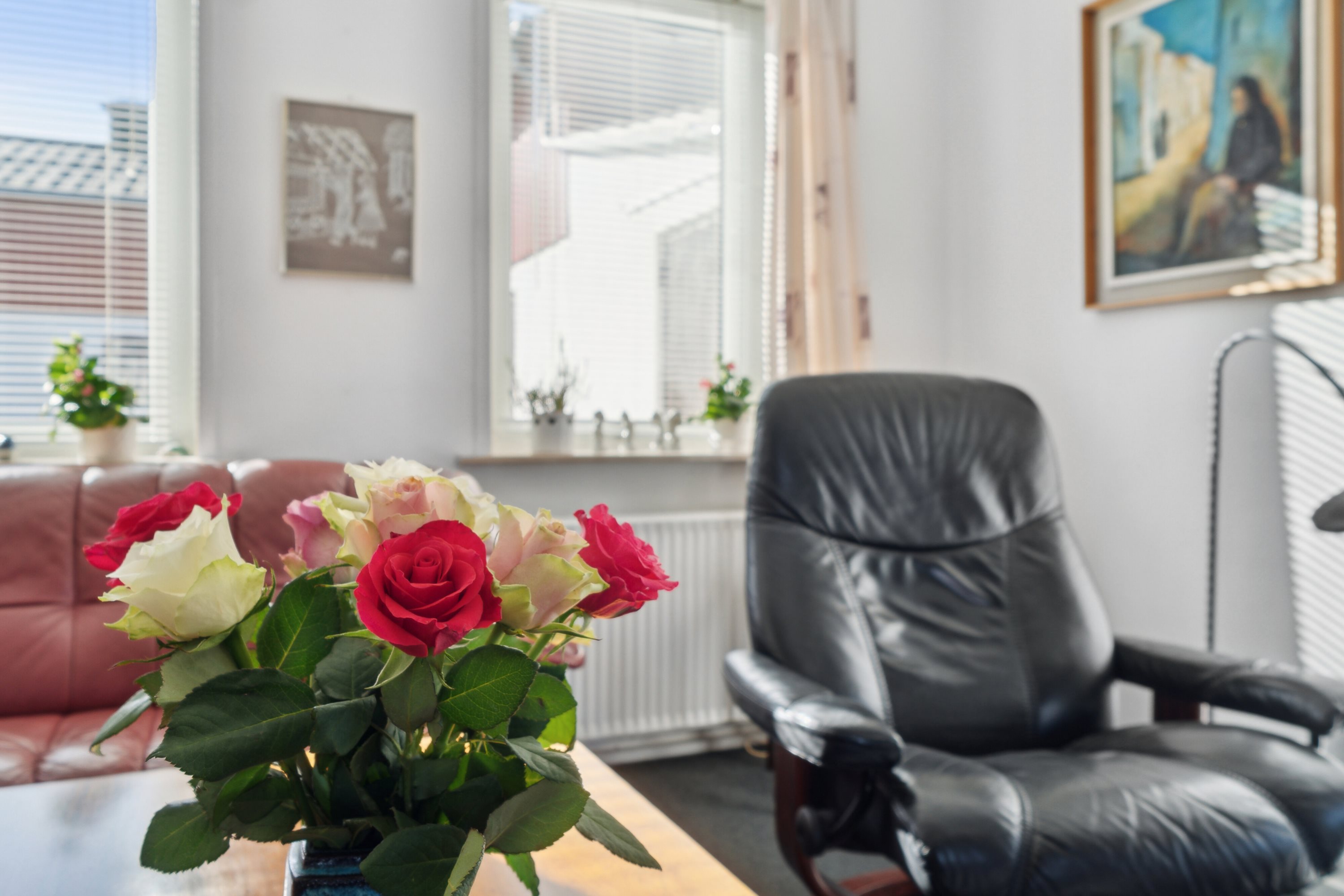 Fremhævet stue billede i fuldskærmstilstand. Billede af Flinterupvej 62E, 4480 Store Fuglede