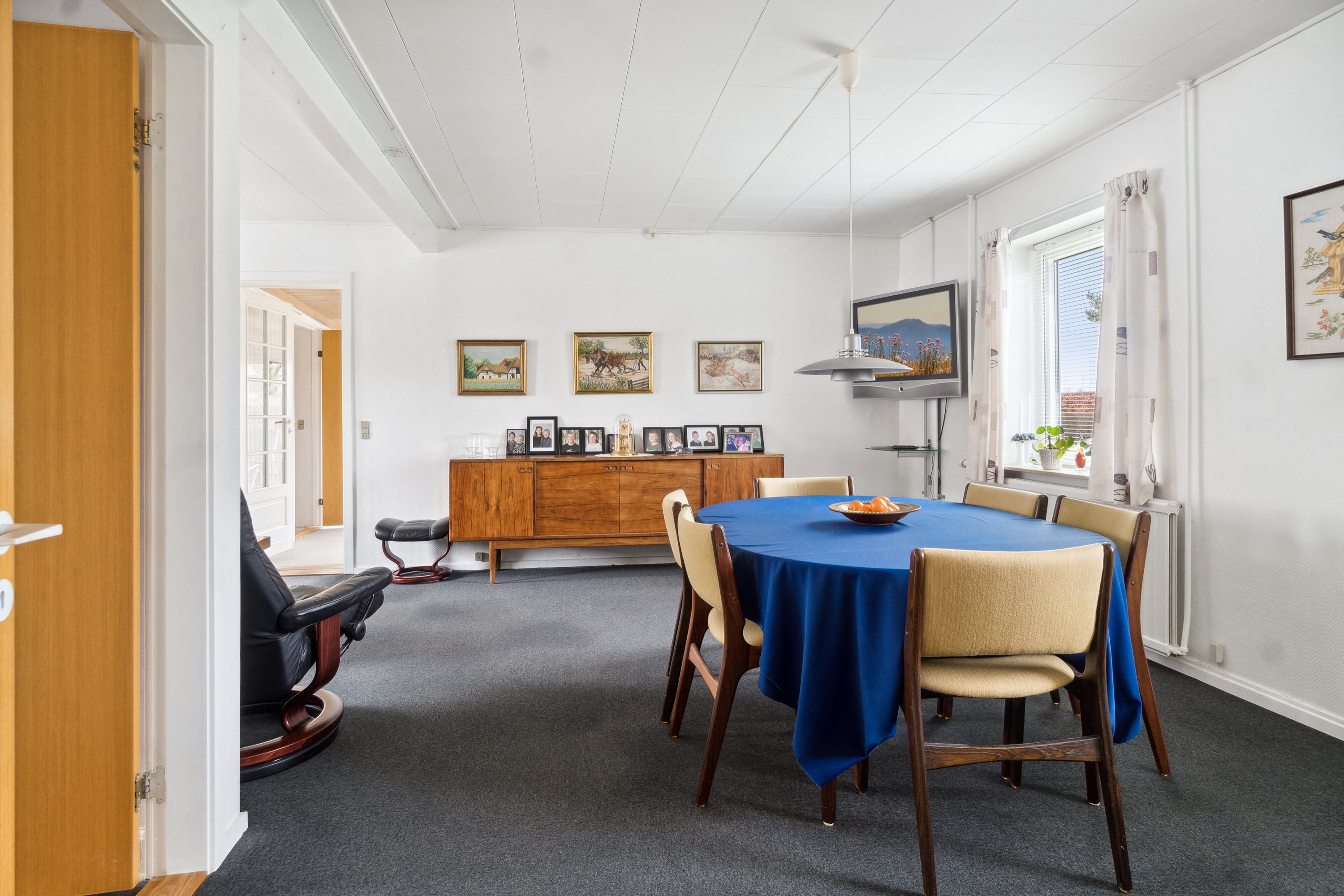 Fremhævet spisestue billede i fuldskærmstilstand. Billede af Flinterupvej 62E, 4480 Store Fuglede