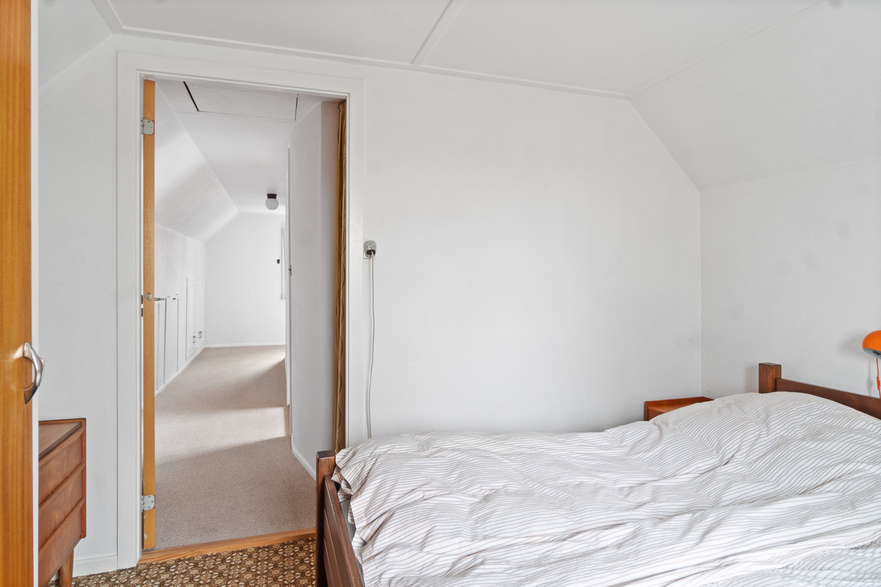 Fremhævet soveværelse billede i fuldskærmstilstand. Billede af Flinterupvej 62E, 4480 Store Fuglede