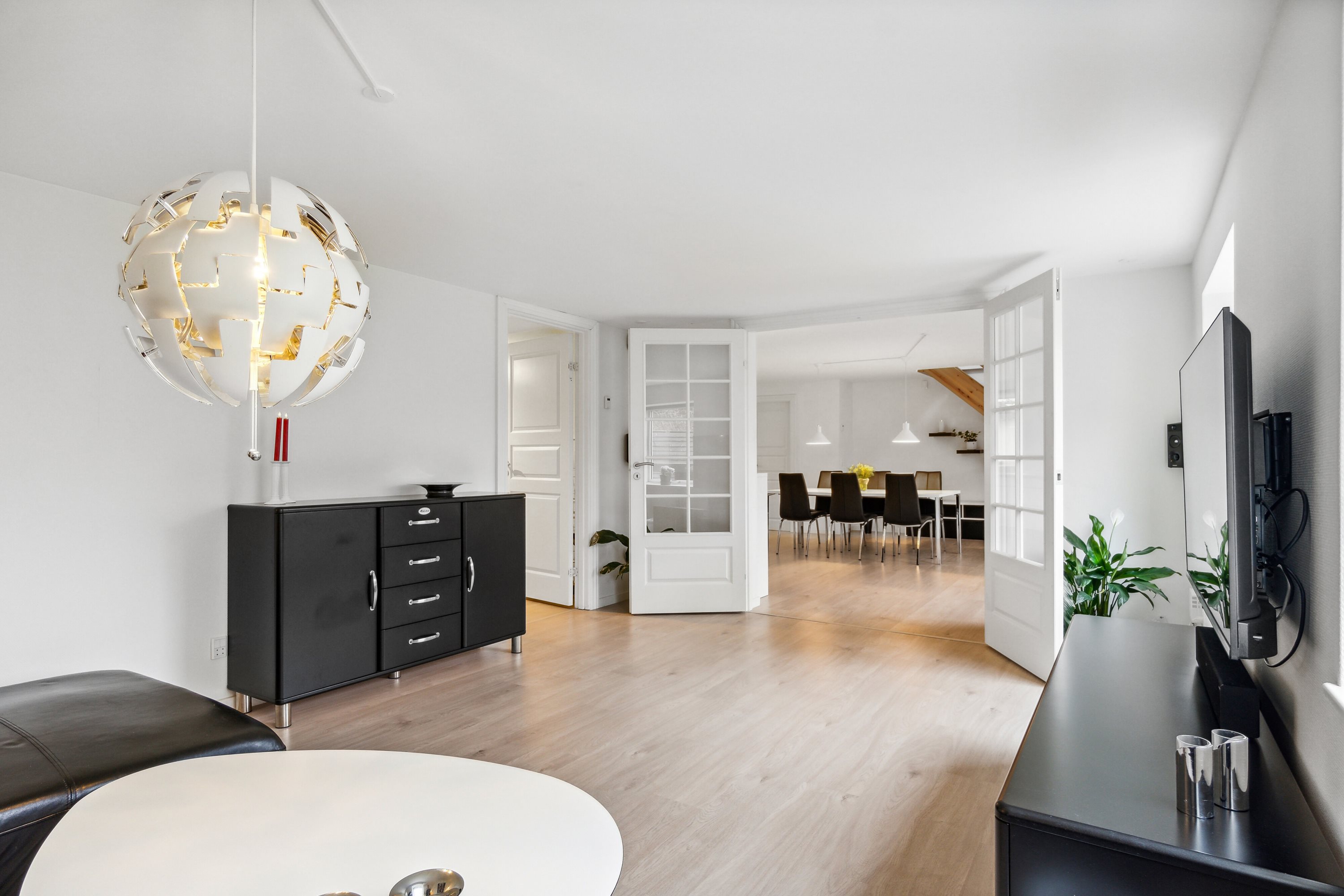 Fremhævet stue billede i fuldskærmstilstand. Billede af Vandværksvej 9B, Hornum, 9600 Aars