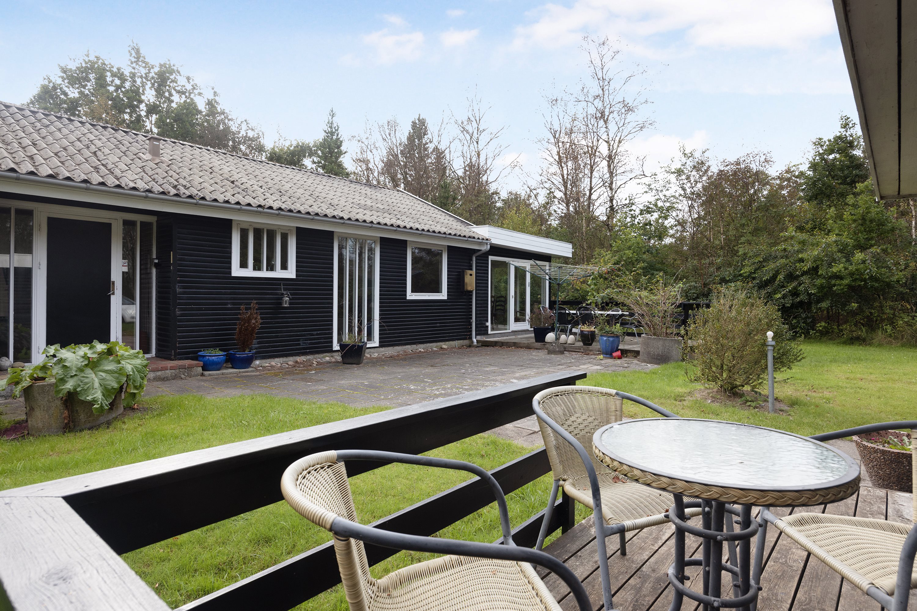 Fremhævet terrasse billede i fuldskærmstilstand. Billede af Hou Mose 39, Hou, 9370 Hals