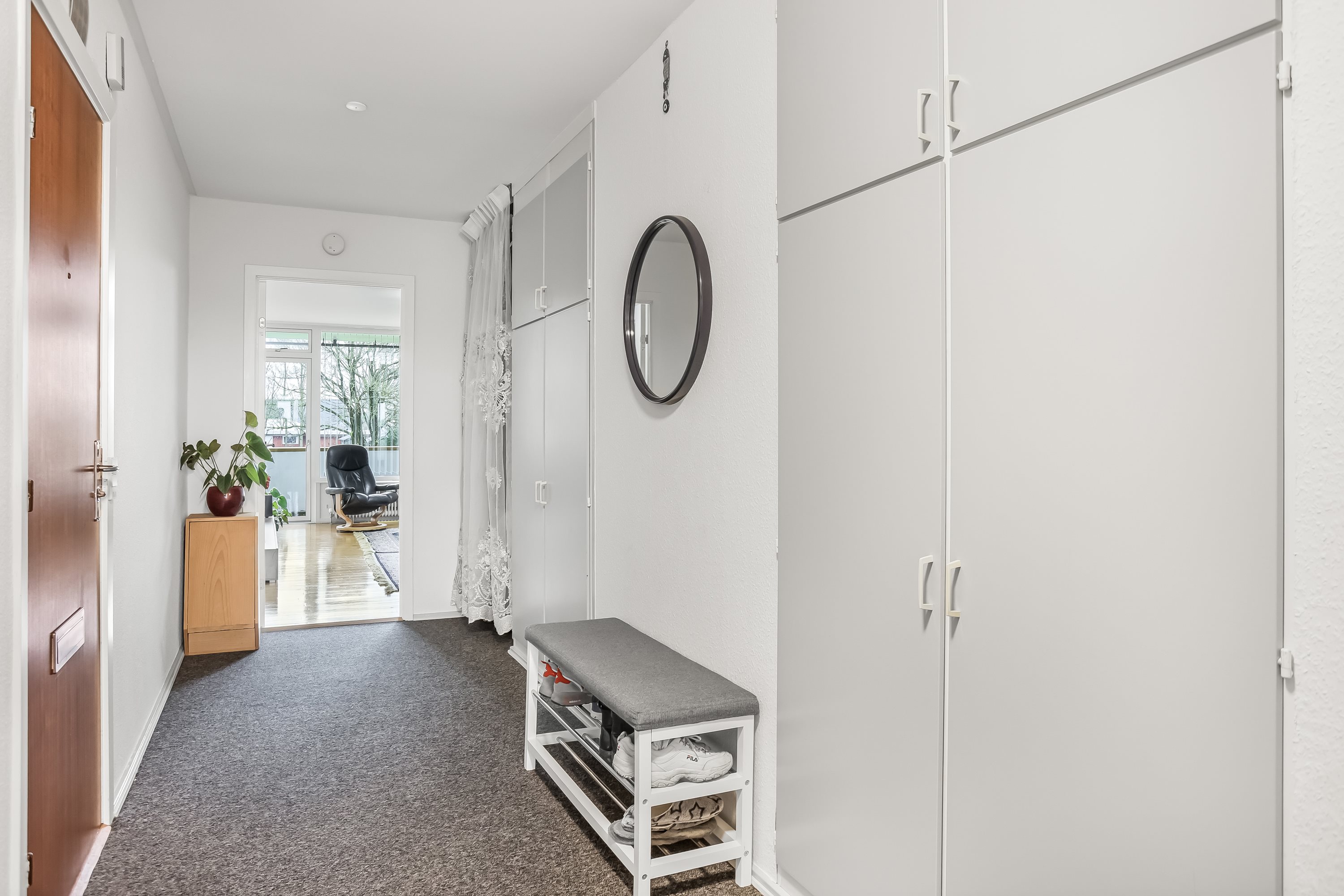 Fremhævet entré billede i fuldskærmstilstand. Billede af Pebermyntevej 9, 1. tv., 8800 Viborg