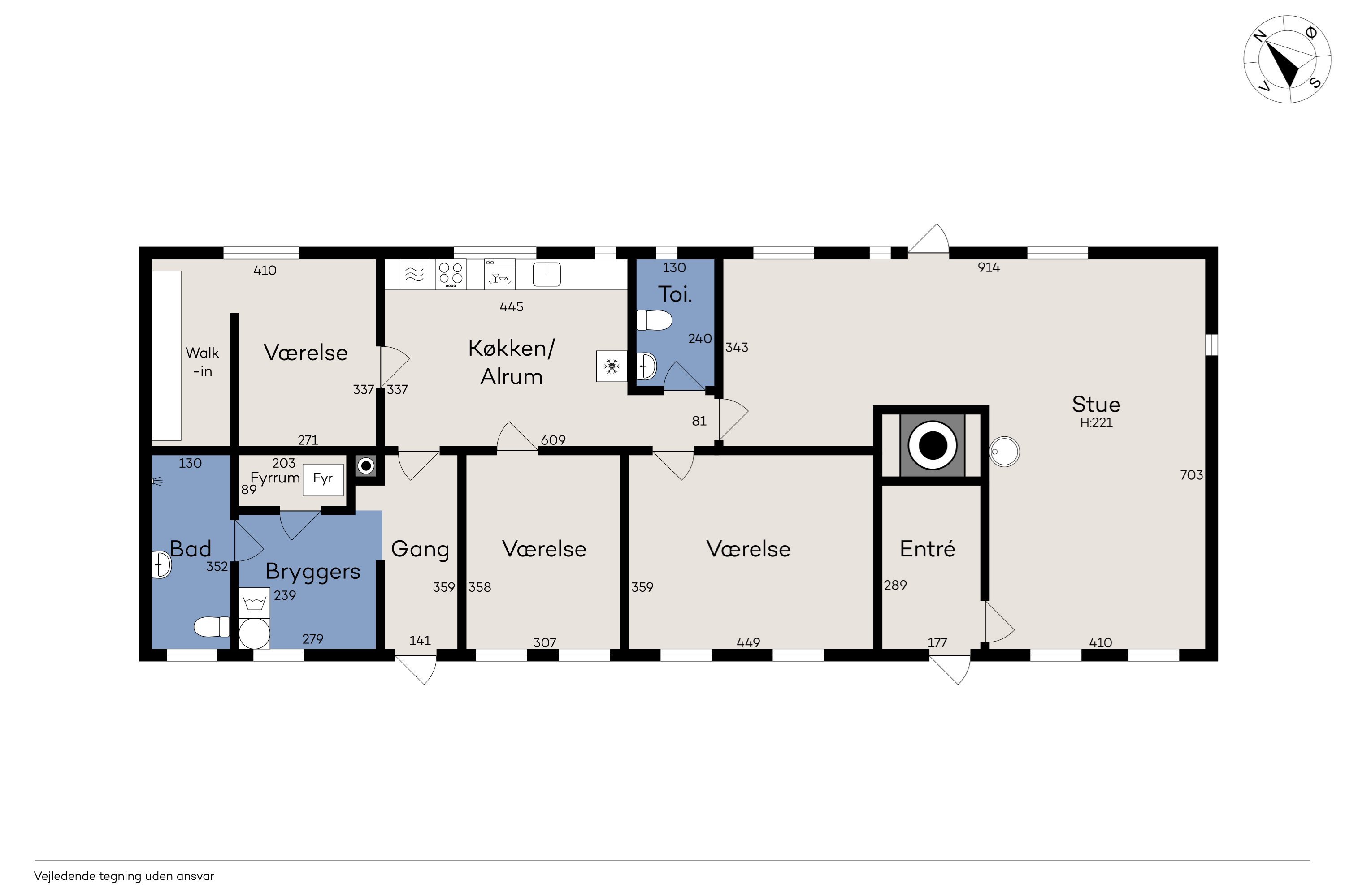 Fremhævet andet billede i fuldskærmstilstand. Billede af Reventlowsvej 91A, Korinth, 5600 Faaborg
