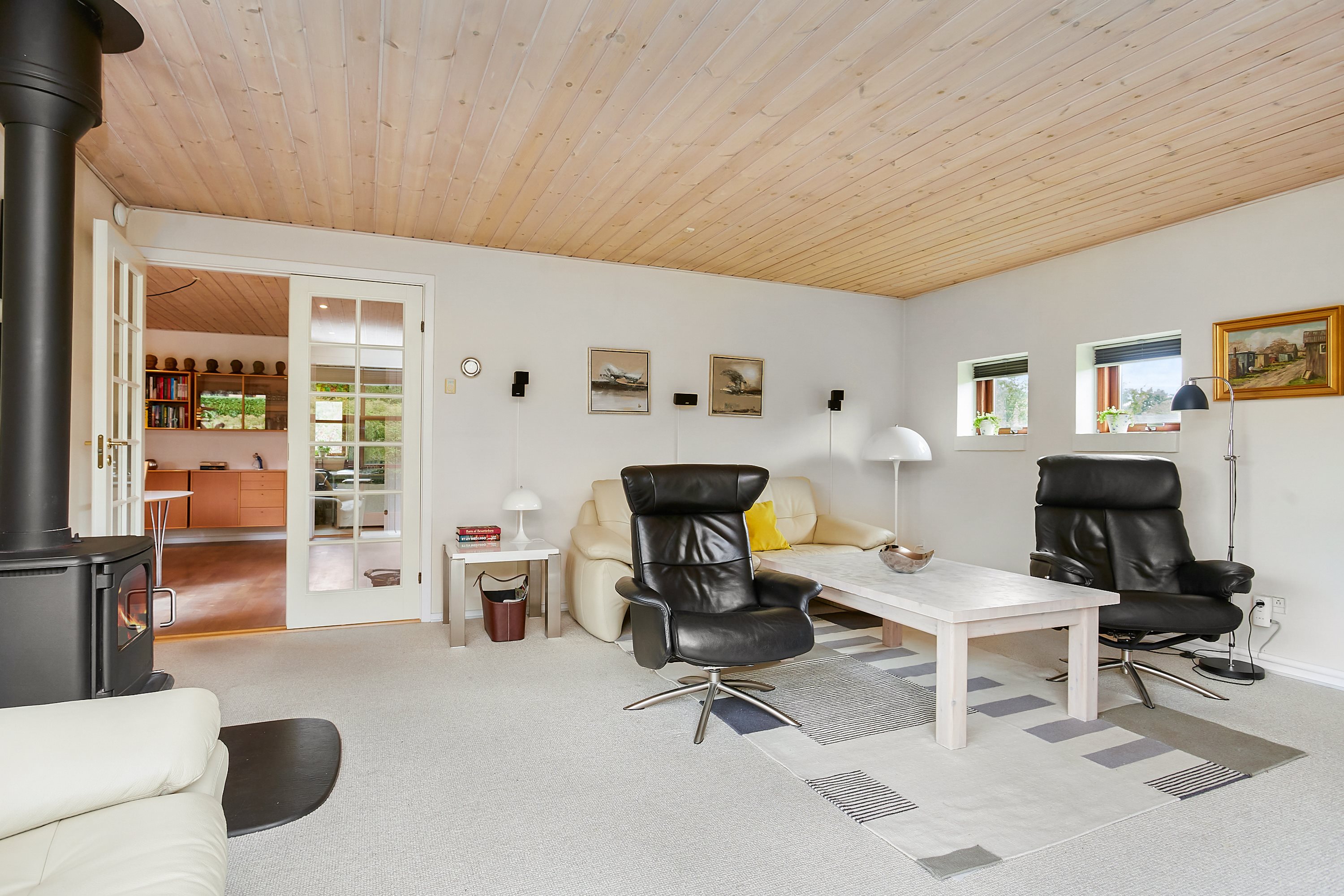 Fremhævet stue billede i fuldskærmstilstand. Billede af Skovparken 92, 8783 Hornsyld