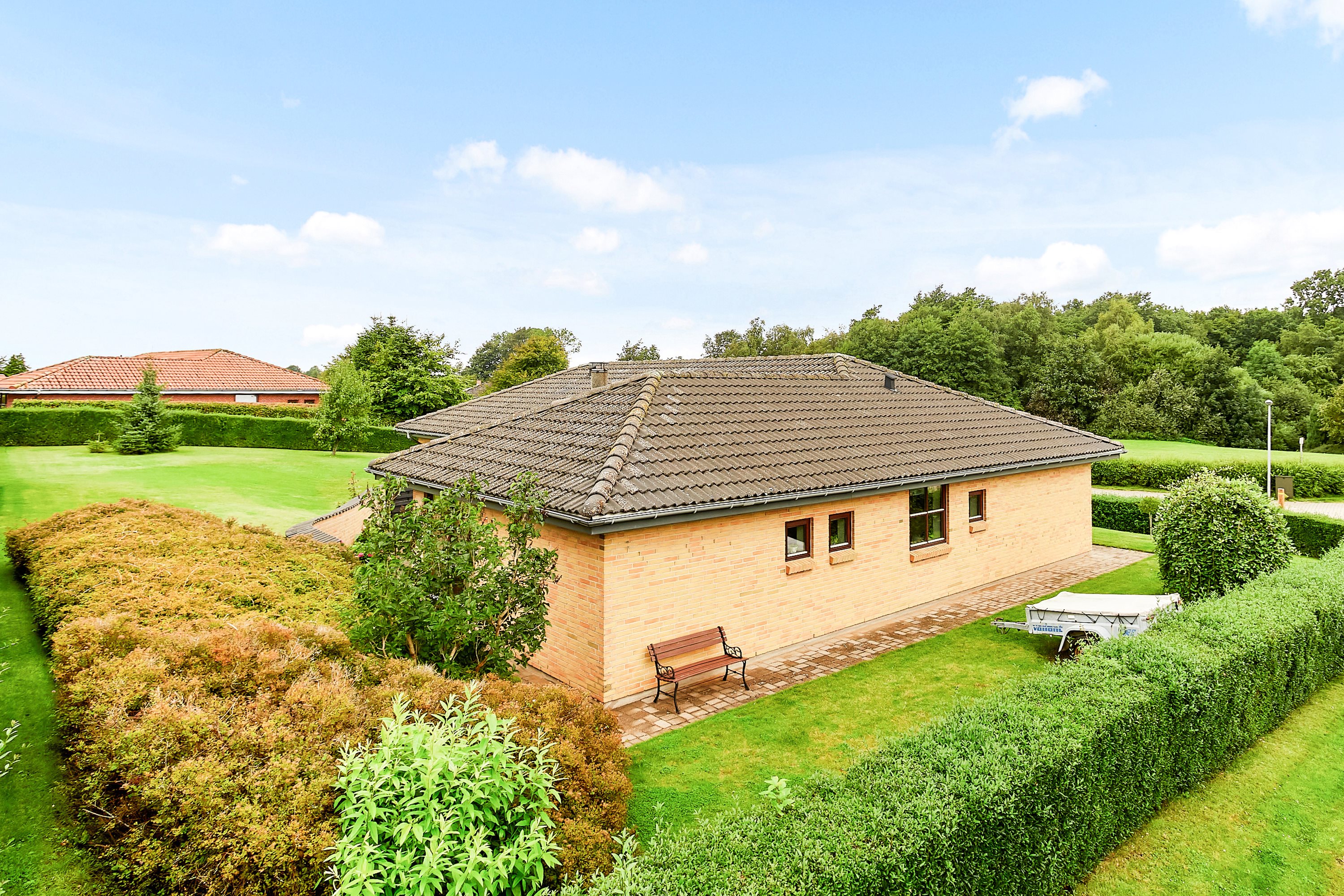 Fremhævet ejendommen billede i fuldskærmstilstand. Billede af Skovparken 92, 8783 Hornsyld