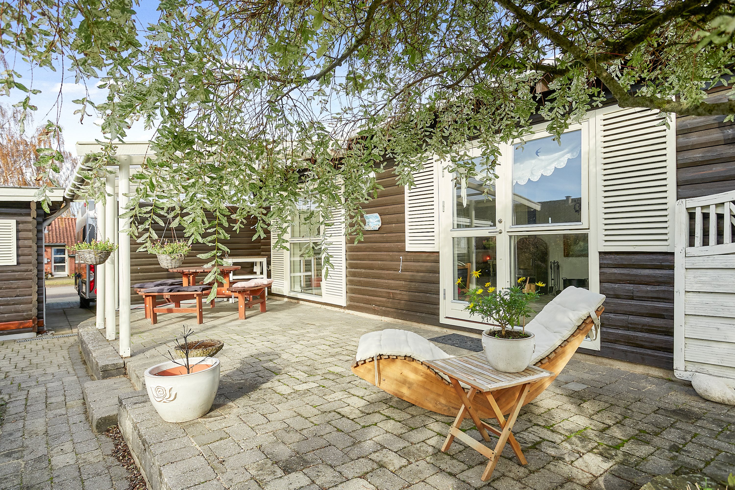 Miniaturebillede 2: terrasse. Billede af Birkevej 7, 8783 Hornsyld