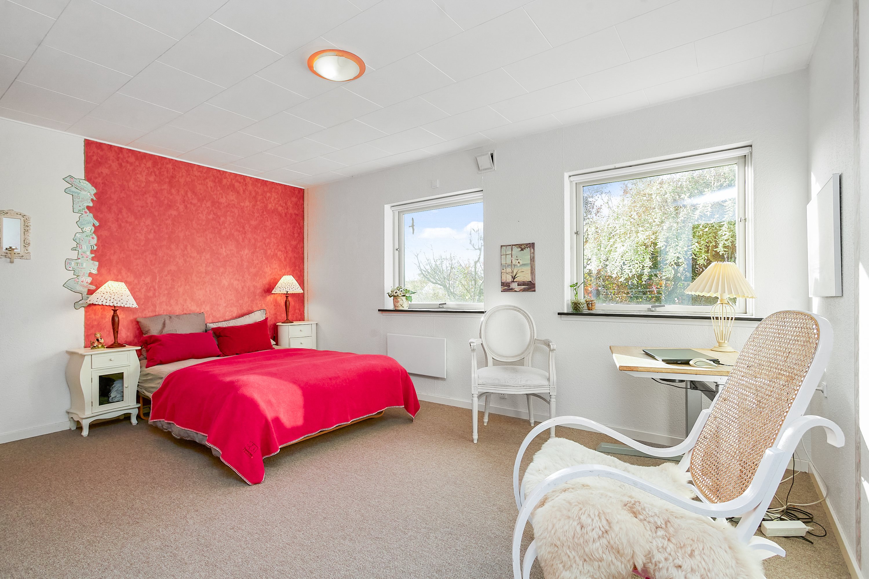 Fremhævet soveværelse billede i fuldskærmstilstand. Billede af Birkevej 7, 8783 Hornsyld