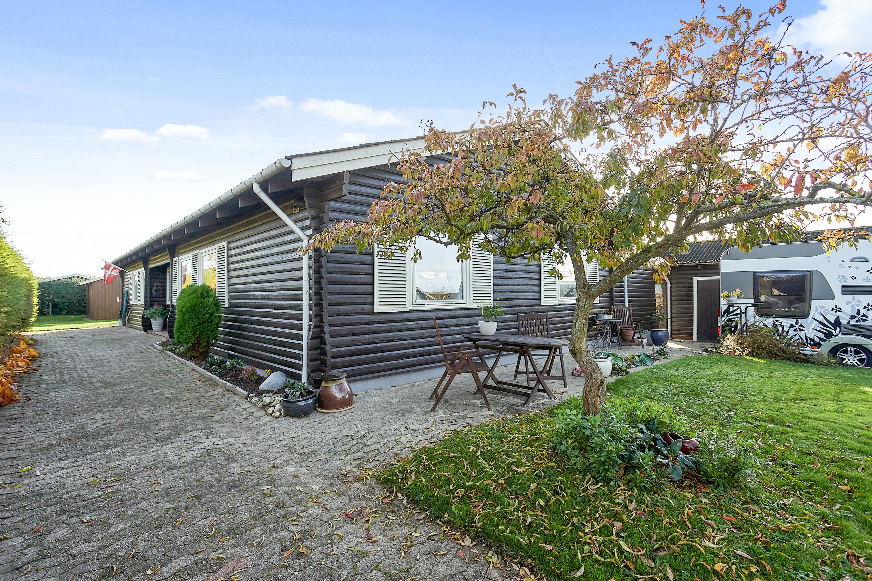 Fremhævet ejendommen billede i fuldskærmstilstand. Billede af Birkevej 7, 8783 Hornsyld