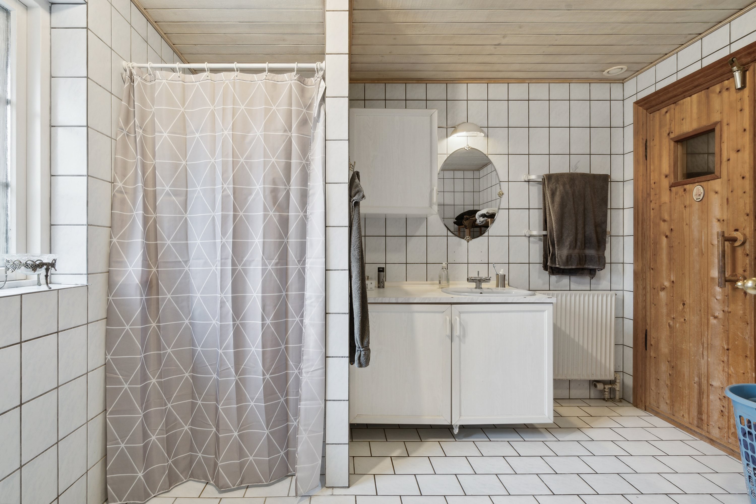 Fremhævet badeværelse billede i fuldskærmstilstand. Billede af Bystævnet 14, Bederslev, 5450 Otterup