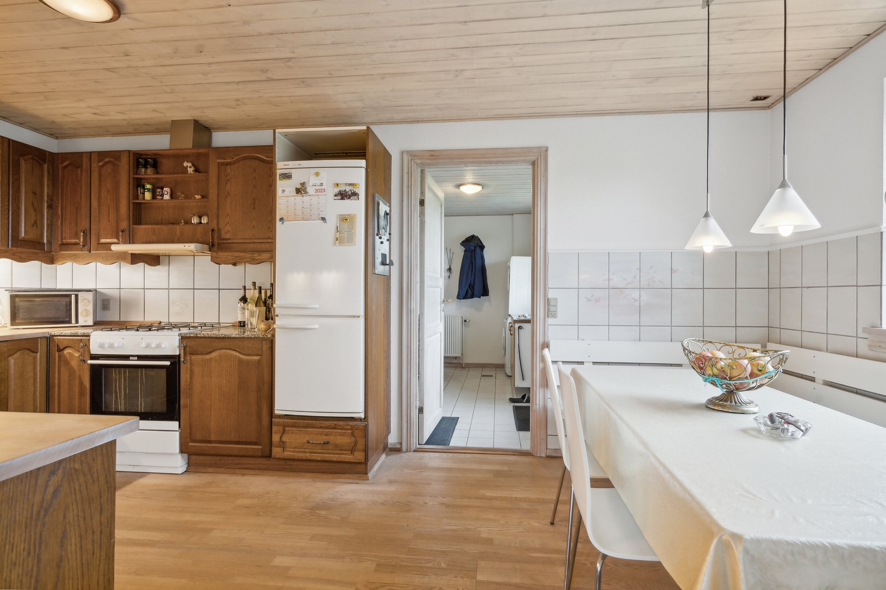 Fremhævet køkken billede i fuldskærmstilstand. Billede af Bystævnet 14, Bederslev, 5450 Otterup