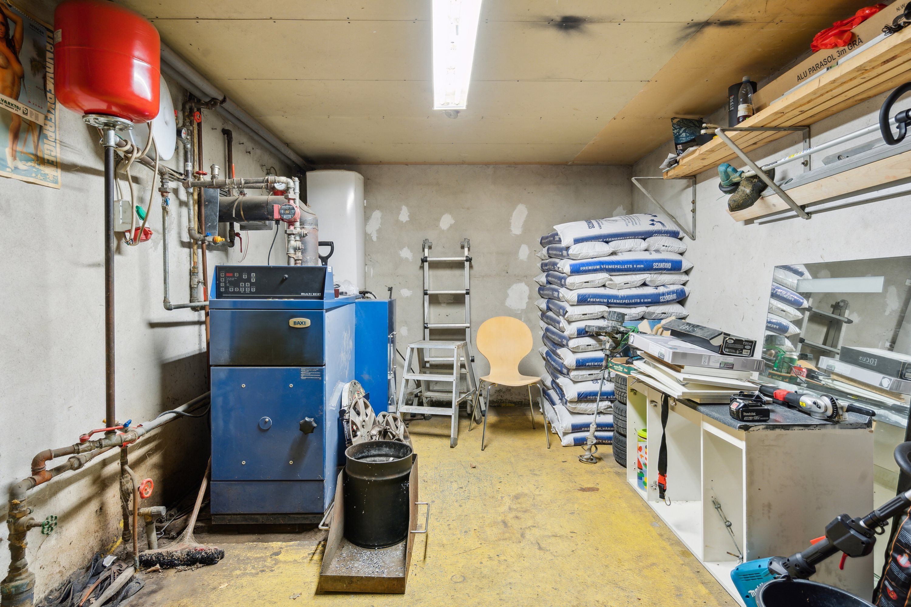 Fremhævet kælder billede i fuldskærmstilstand. Billede af Bystævnet 14, Bederslev, 5450 Otterup