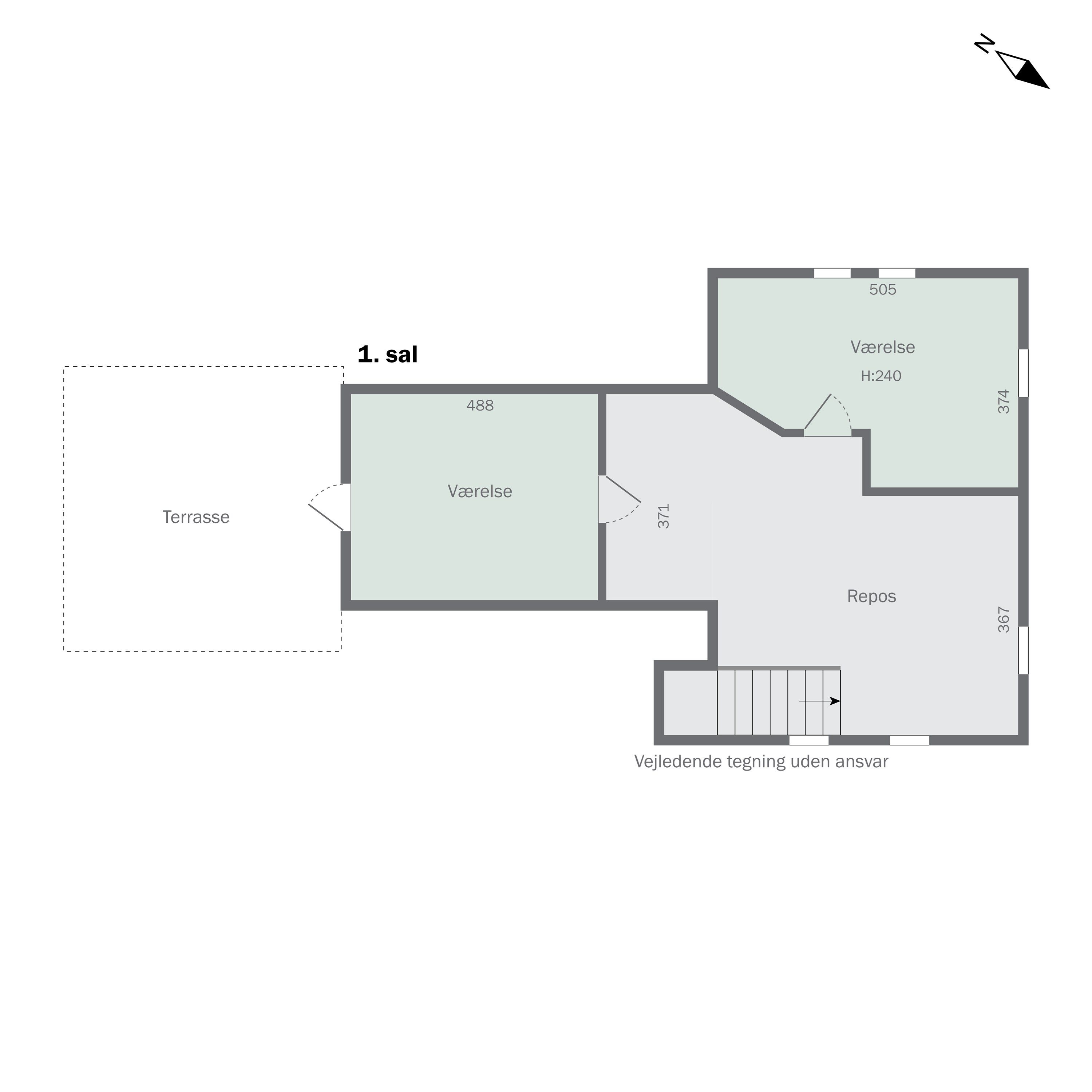 Plantegninger billede af Bystævnet 14, Bederslev, 5450 Otterup