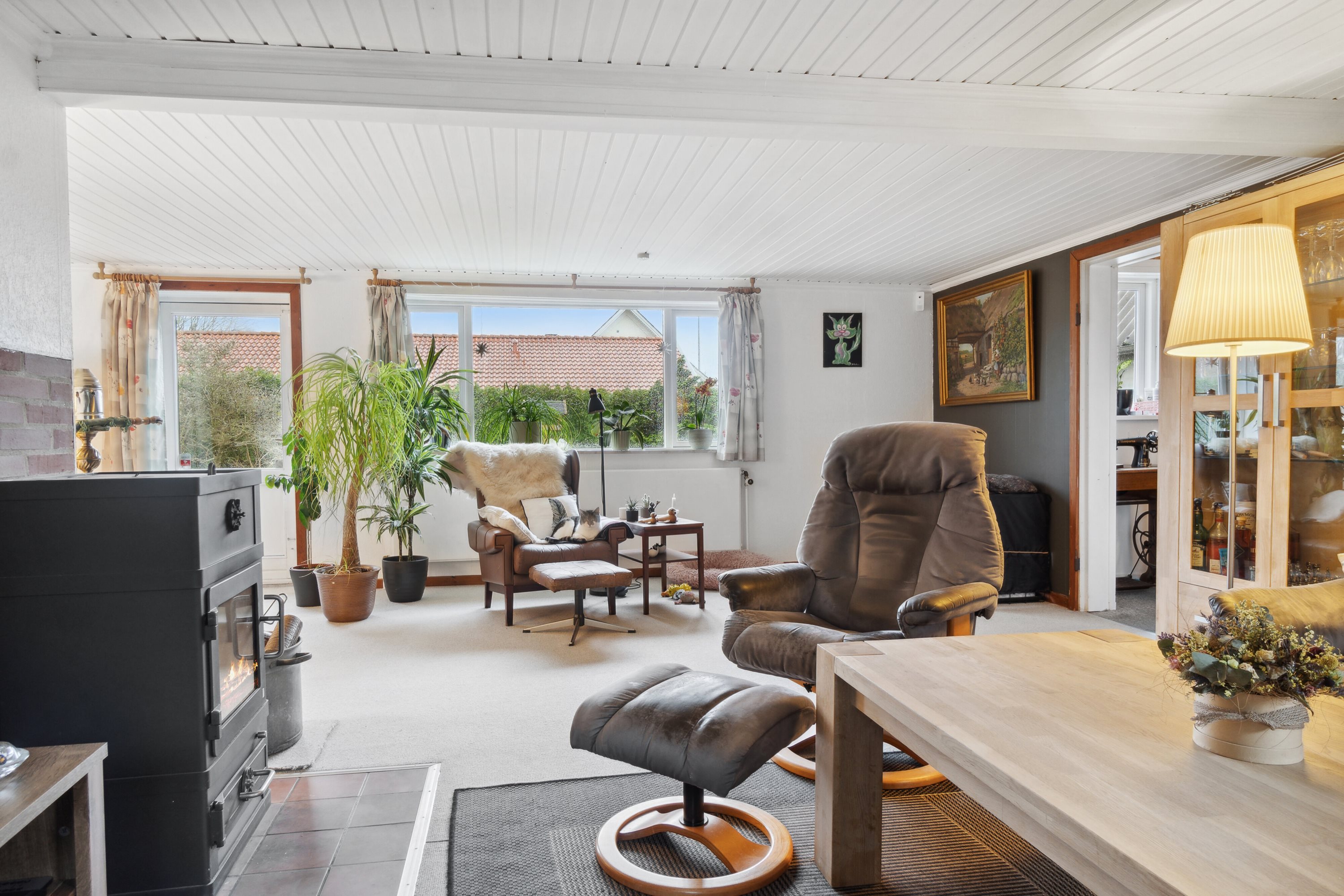 Fremhævet stue billede i fuldskærmstilstand. Billede af Nyborgvej 25, 5550 Langeskov