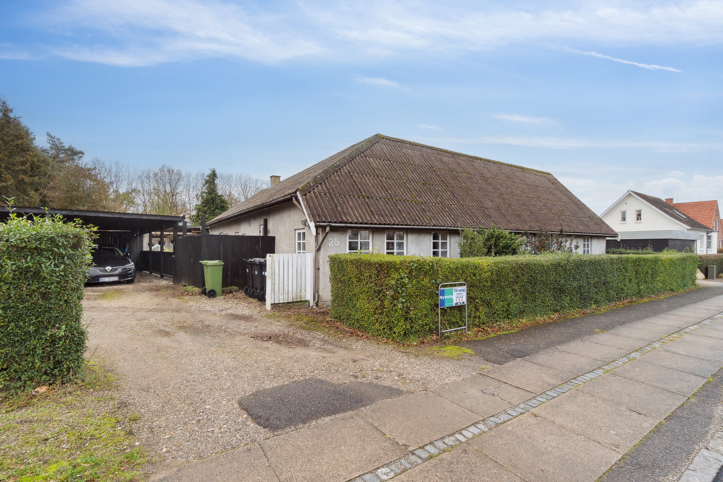 Fremhævet set fra vejen billede i fuldskærmstilstand. Billede af Nyborgvej 25, 5550 Langeskov